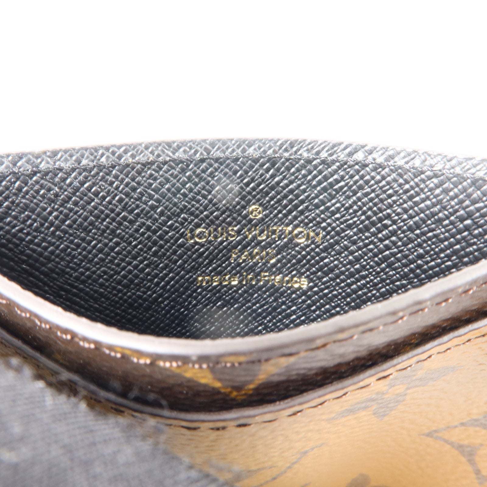 LOUIS VUITTON Monogram Reverse Card Holder卡片套