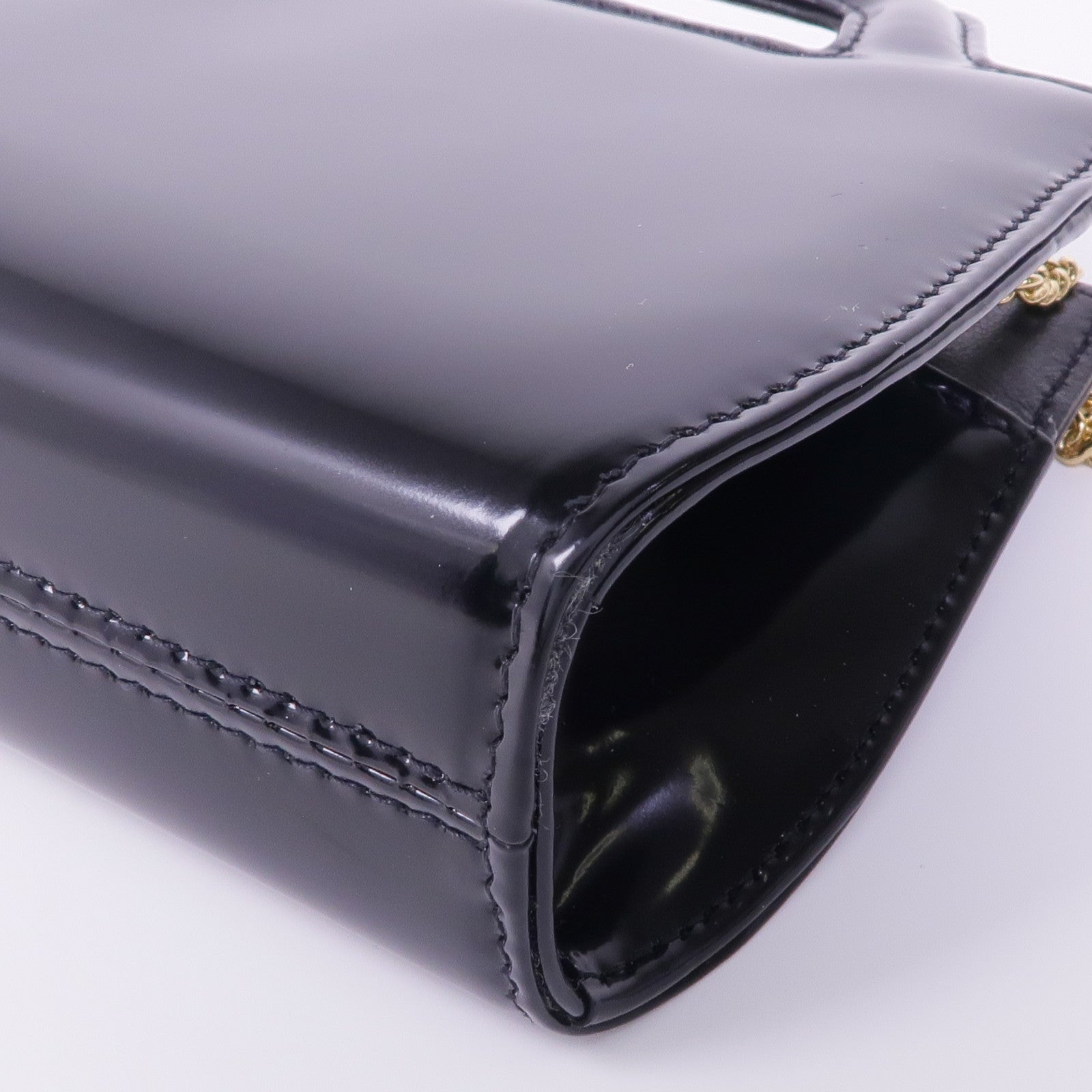 Salvatore Ferragamo 牛皮皮革Micro Wanda Bag金扣手挽肩背兩用袋