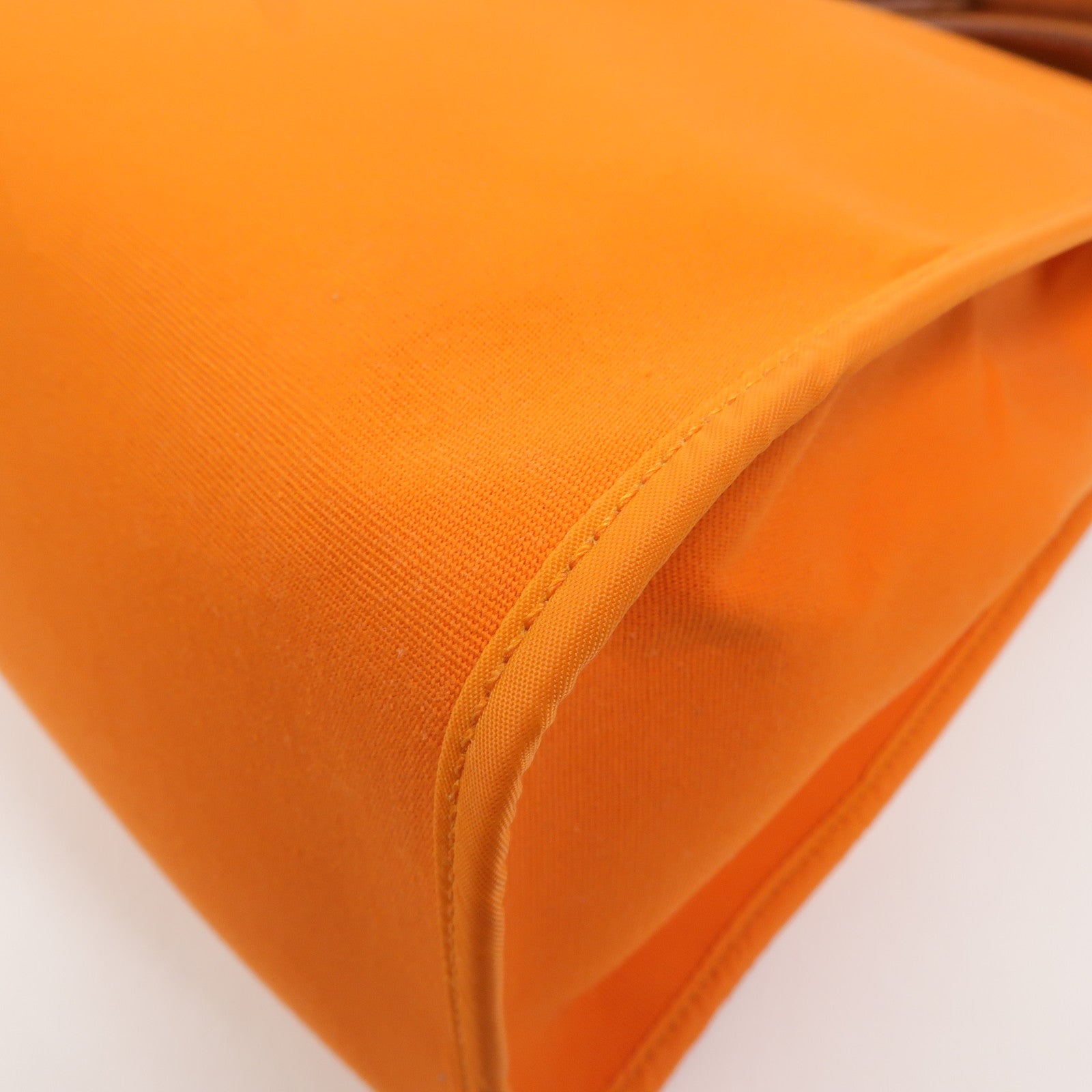 HERMES 帆布Herbag GM手挽肩背兩用袋Orange