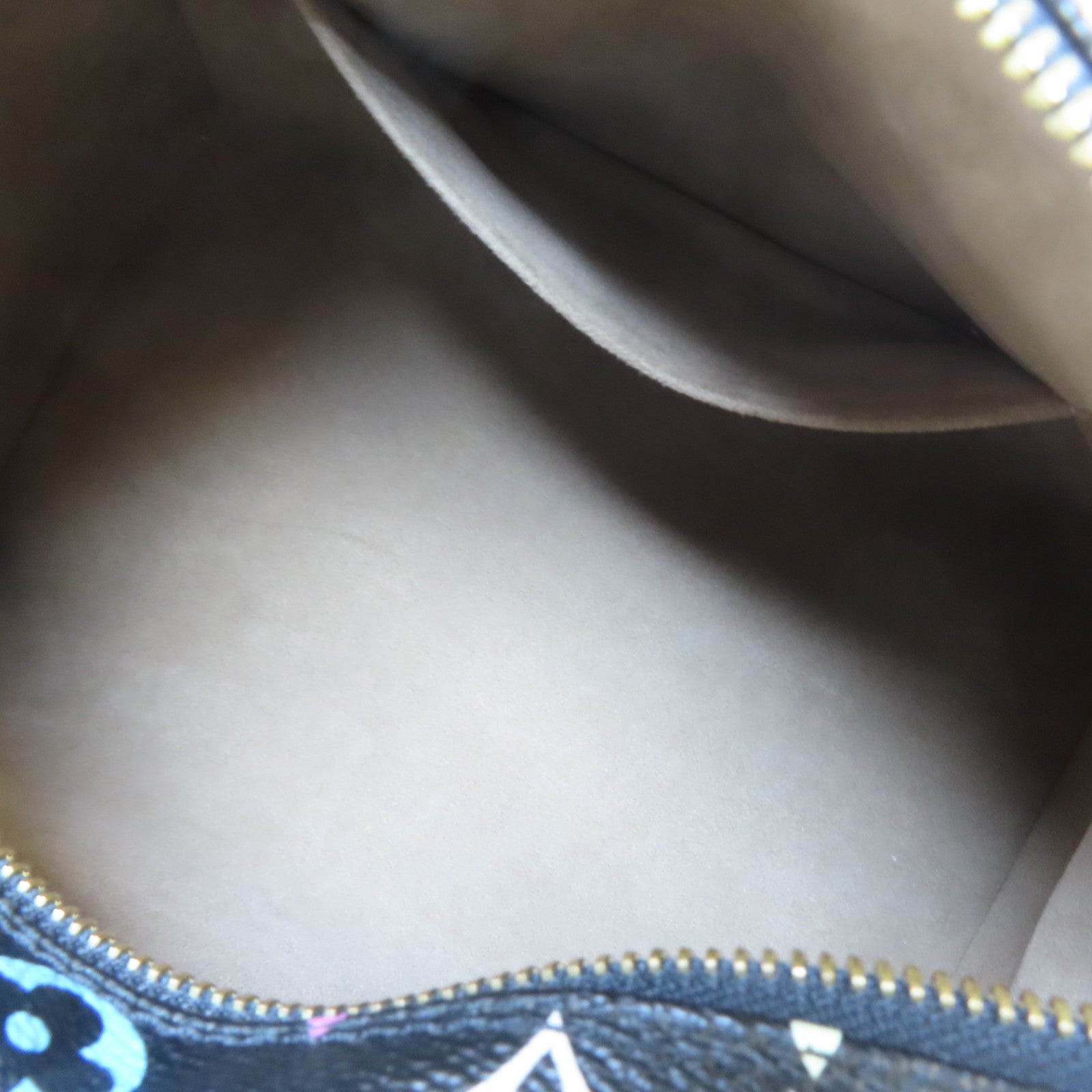 LOUIS VUITTON Monogram Multicolore Speedy 30金扣手挽袋黑色