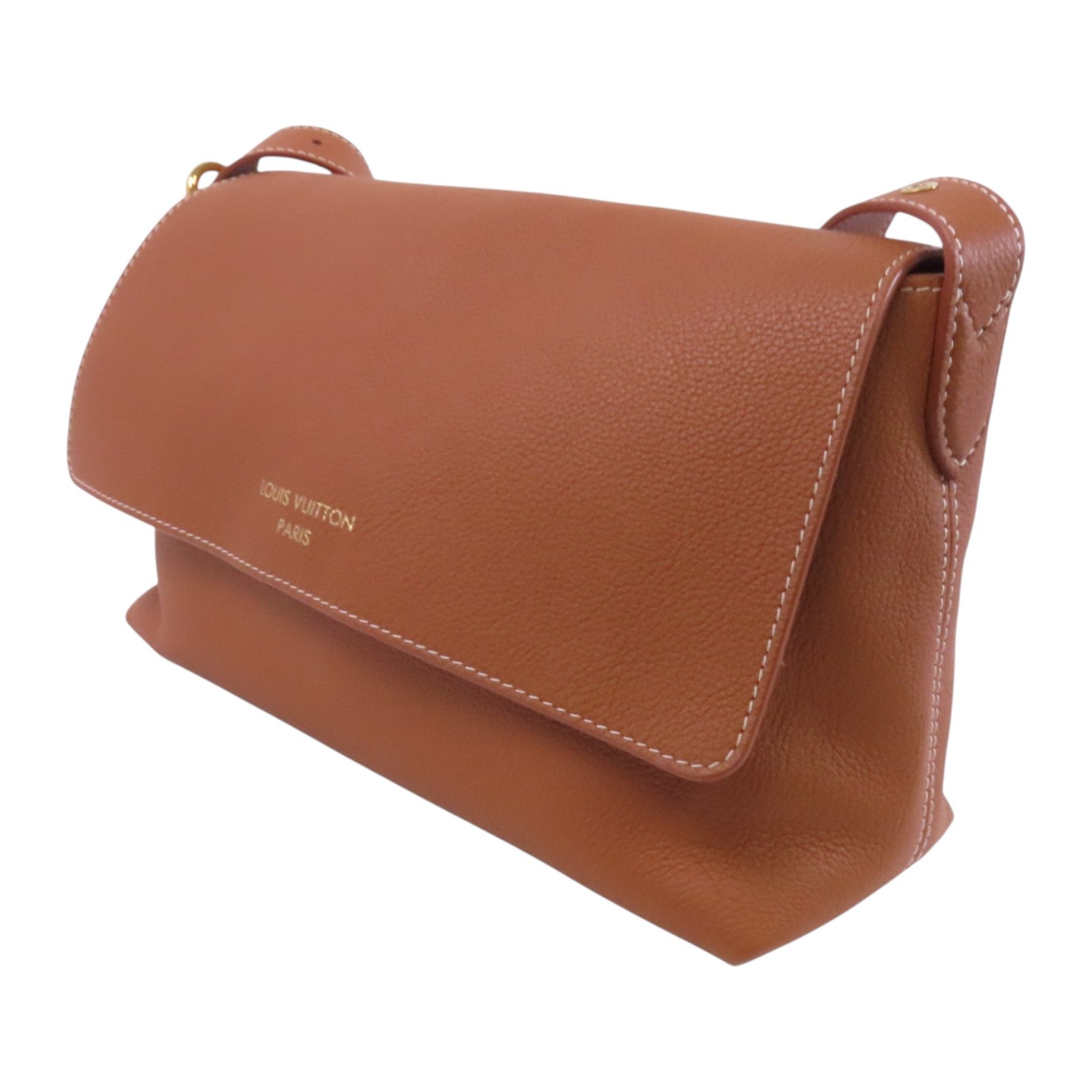 LOUIS VUITTON 【激減優惠】牛皮皮革Low Key Messenger金扣肩背袋