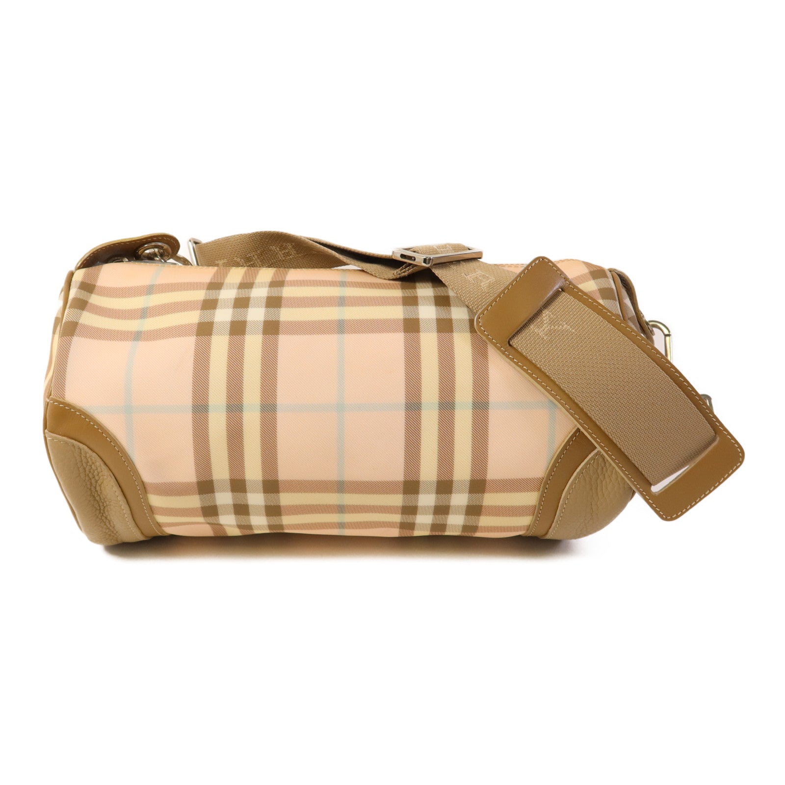 BURBERRY PVC Shoulder Bag銀扣肩背袋