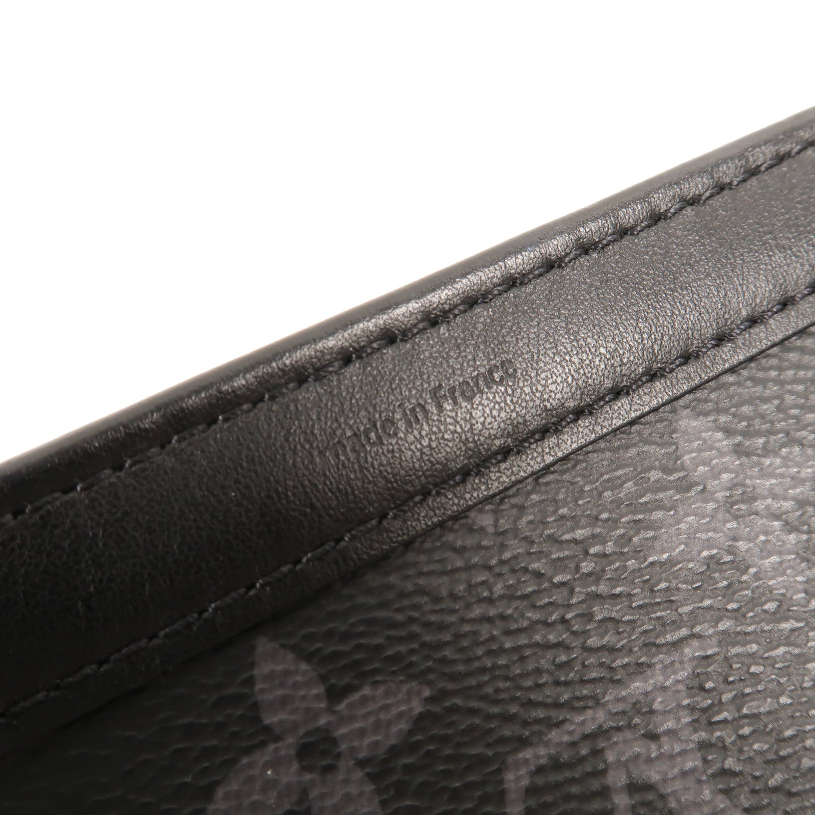 LOUIS VUITTON Monogram Eclipse Gaston銀扣肩背袋