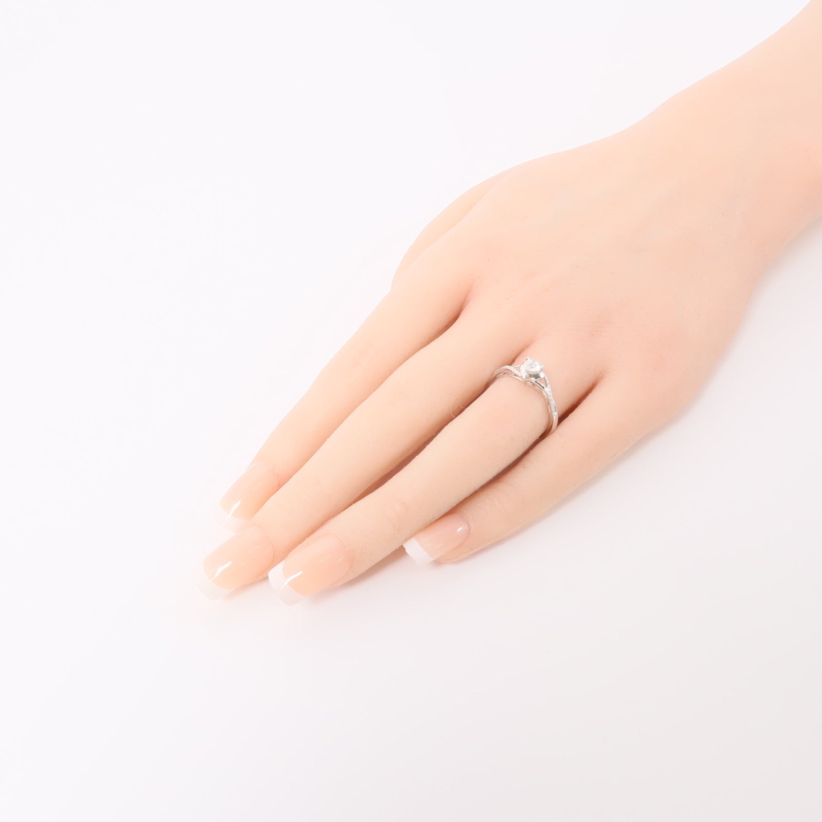 JEWELRY 18K白金Diamond Ring鑽石戒指US#6.5