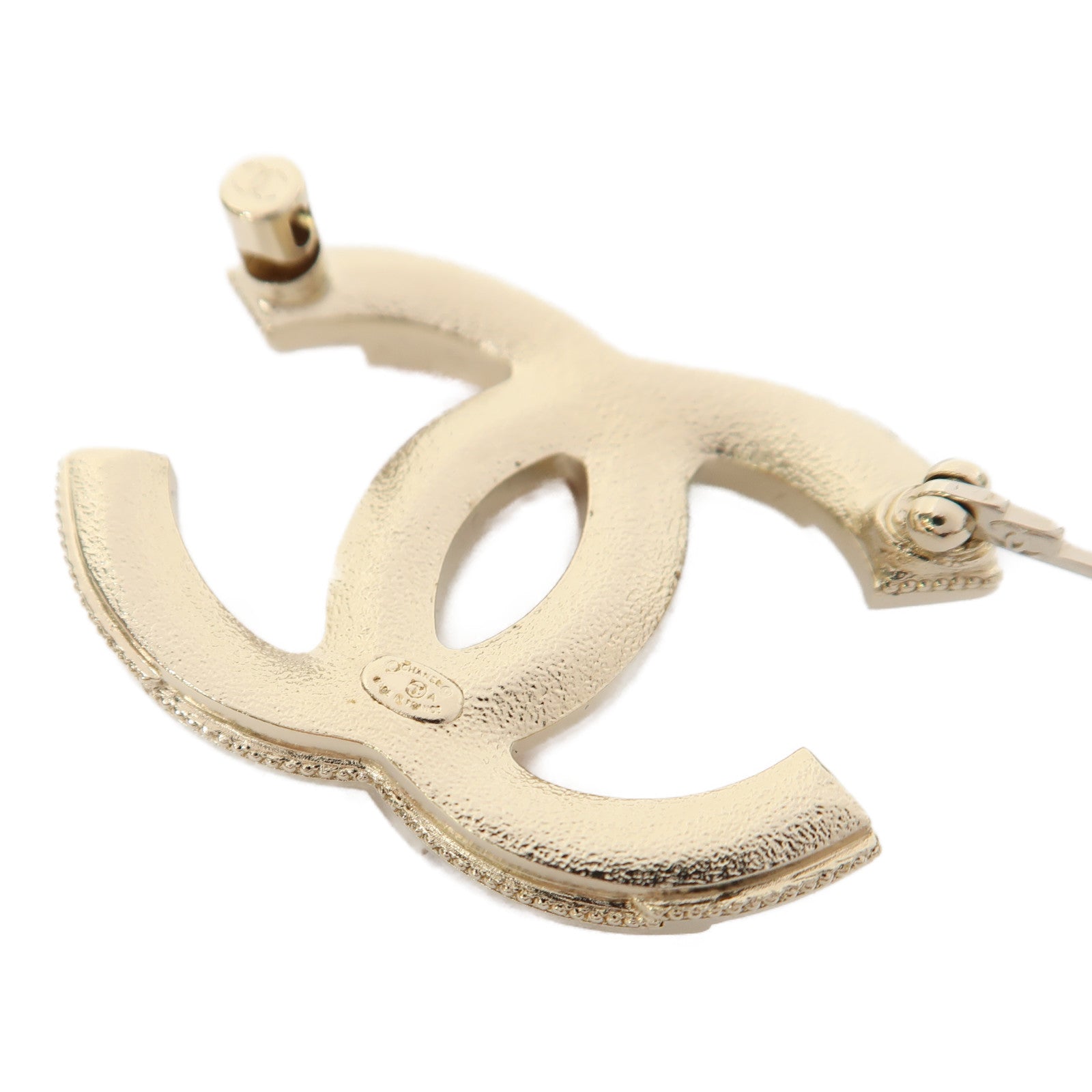 CHANEL 金屬Brooch胸針金色