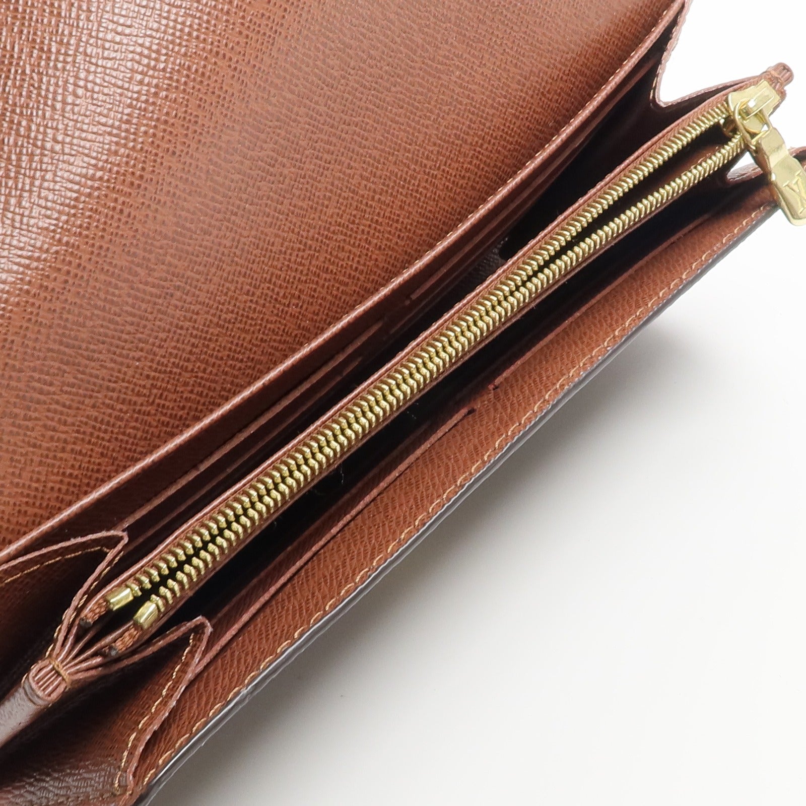 LOUIS VUITTON Monogram Portefeuille Sarah金扣長錢包