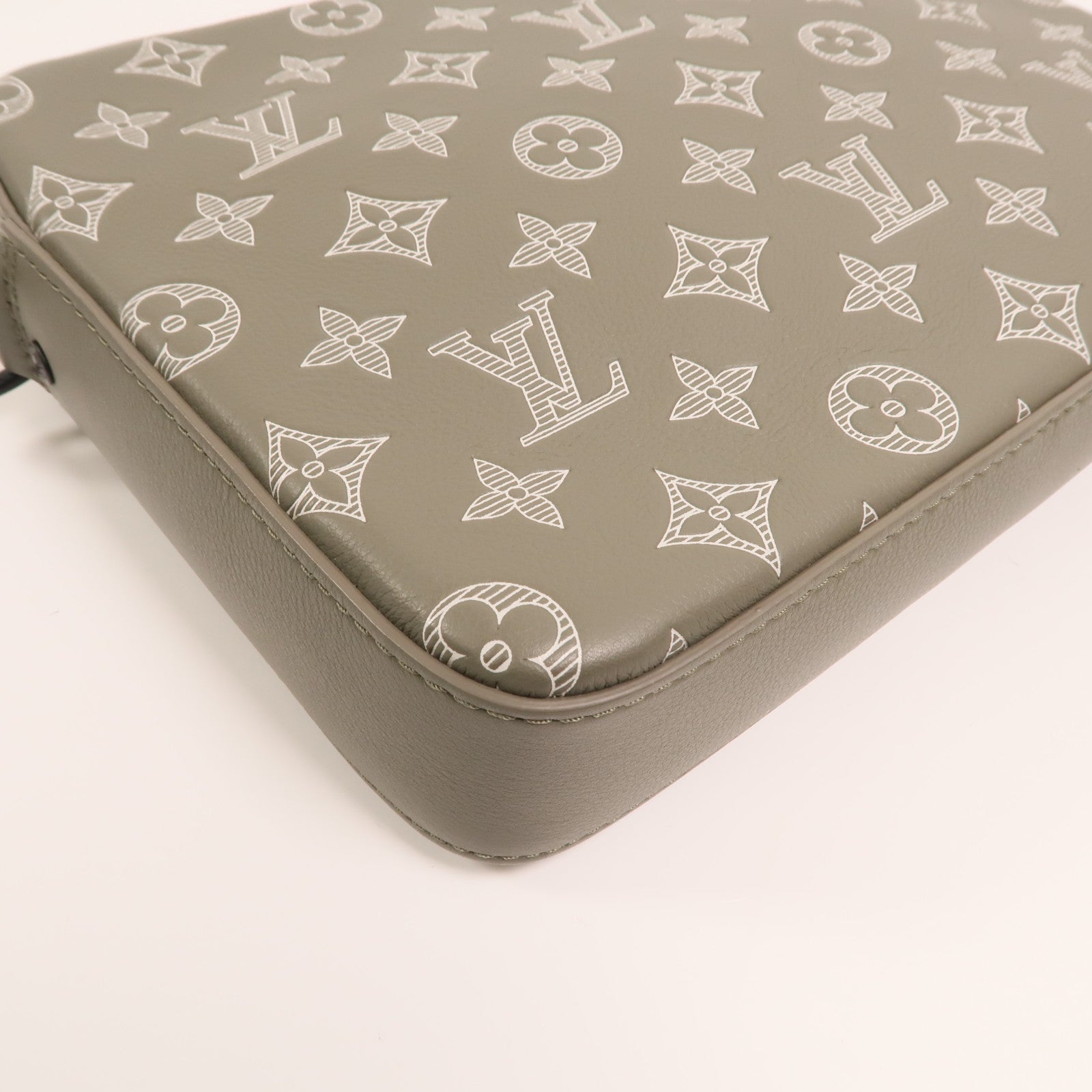 LOUIS VUITTON 【激減優惠】Monogram Shadow Trio Messenger肩背袋