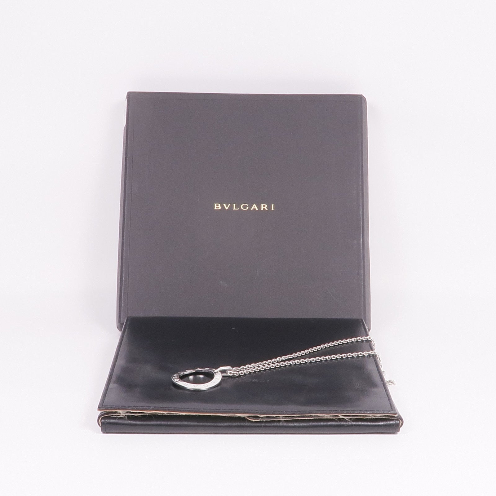BVLGARI 18K白金Bvlgari Bvlgari Necklace鑽石項鍊