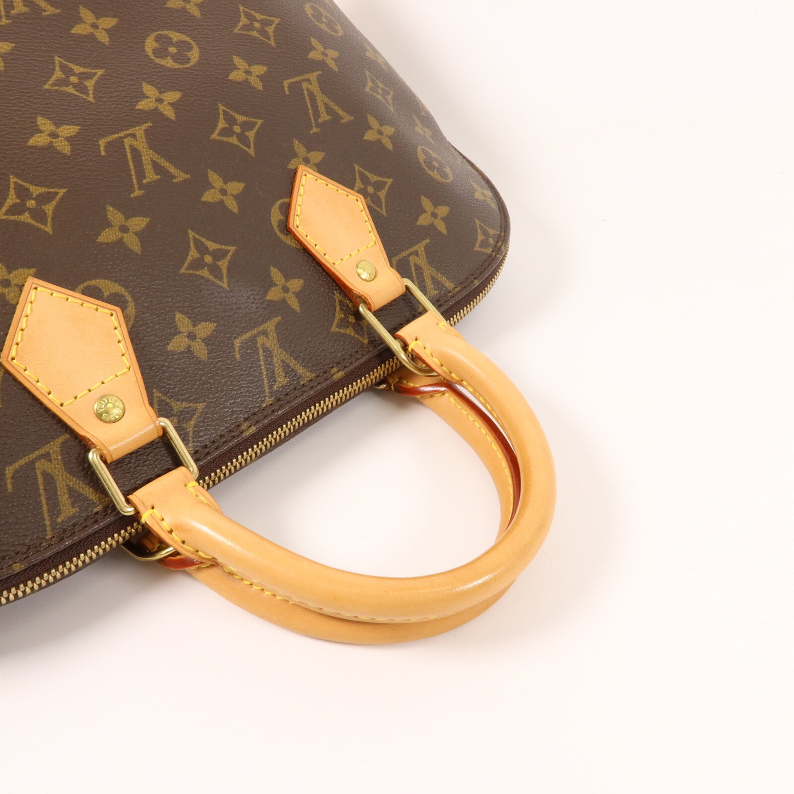 LOUIS VUITTON Monogram Alma PM金扣手挽袋