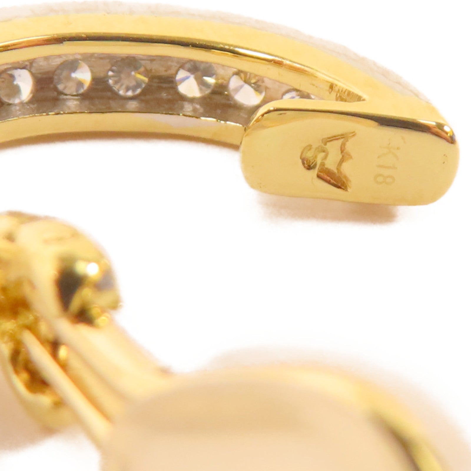 JEWELRY 18K黃金/白金Diamond Earrings鑽石耳環