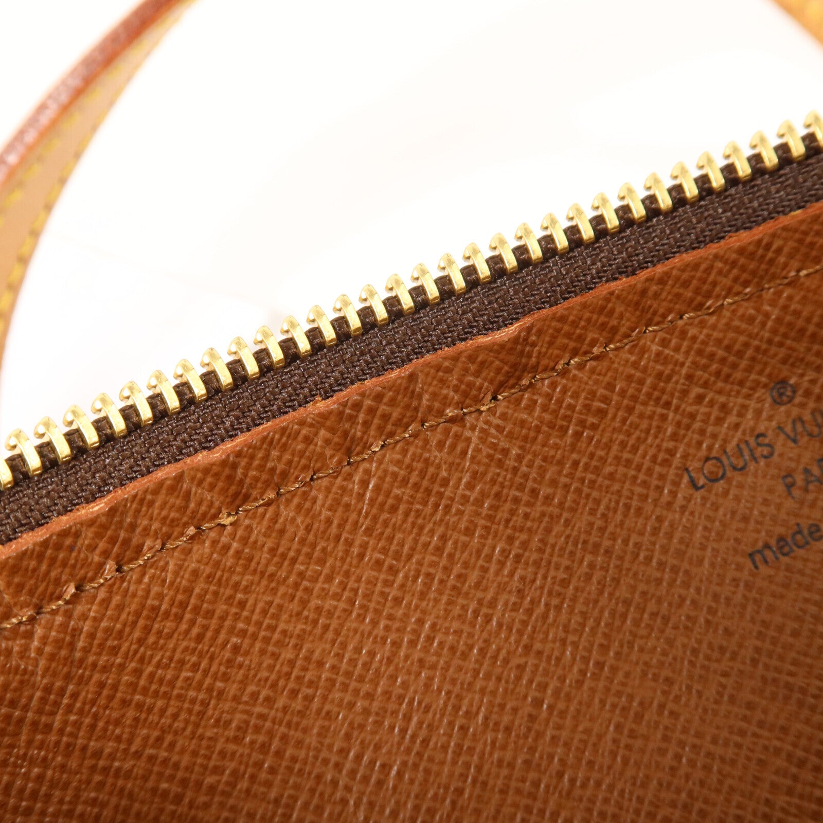 LOUIS VUITTON Monogram Papillon PM金扣手挽袋