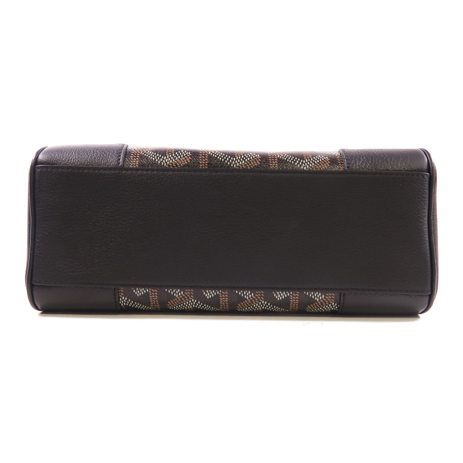 GOYARD 牛皮皮革Saigon Souple Mini Bag銀扣手挽肩背兩用袋
