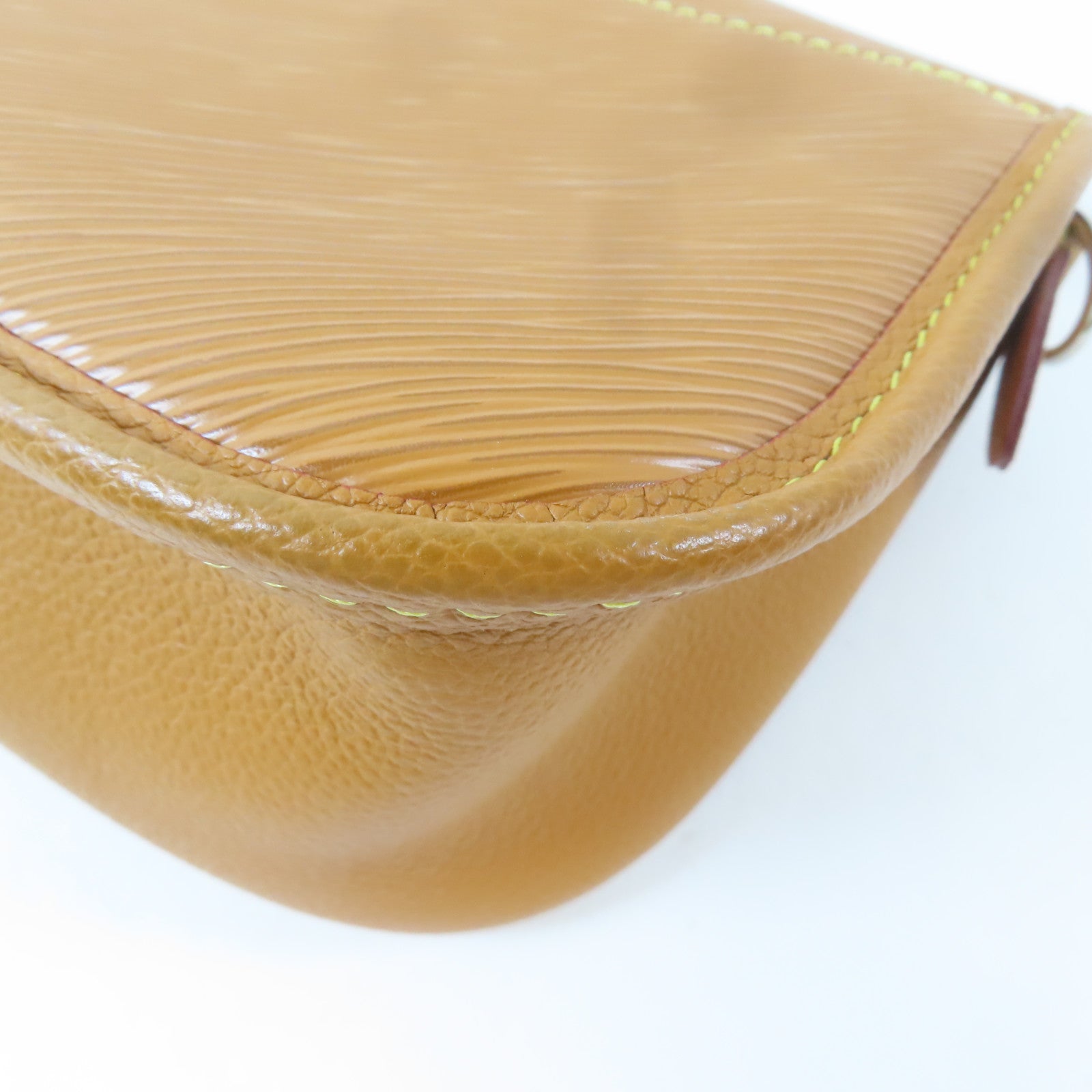 LOUIS VUITTON Epi Buci銀扣肩背袋啡色