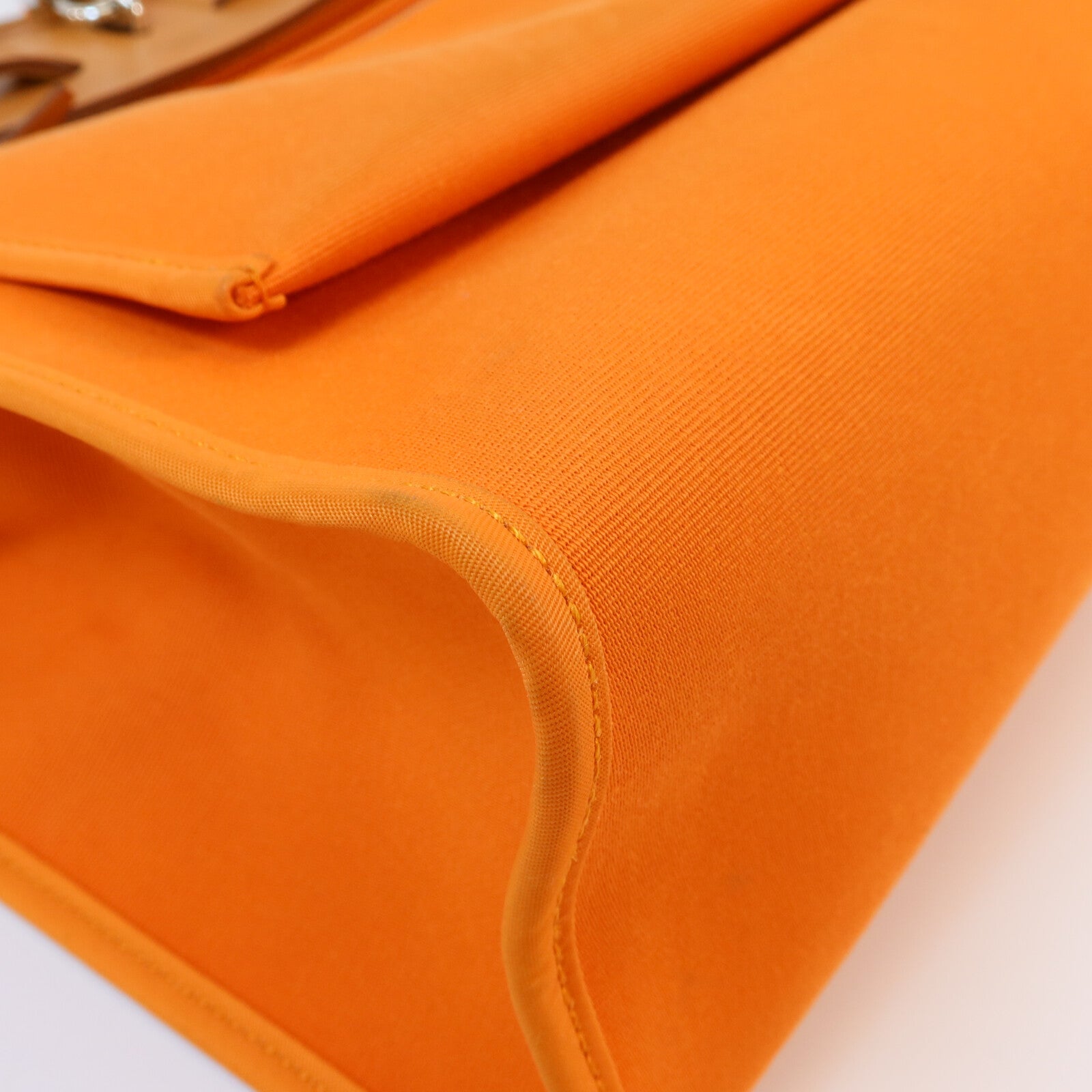 HERMES 帆布Herbag PM手挽肩背兩用袋Orange