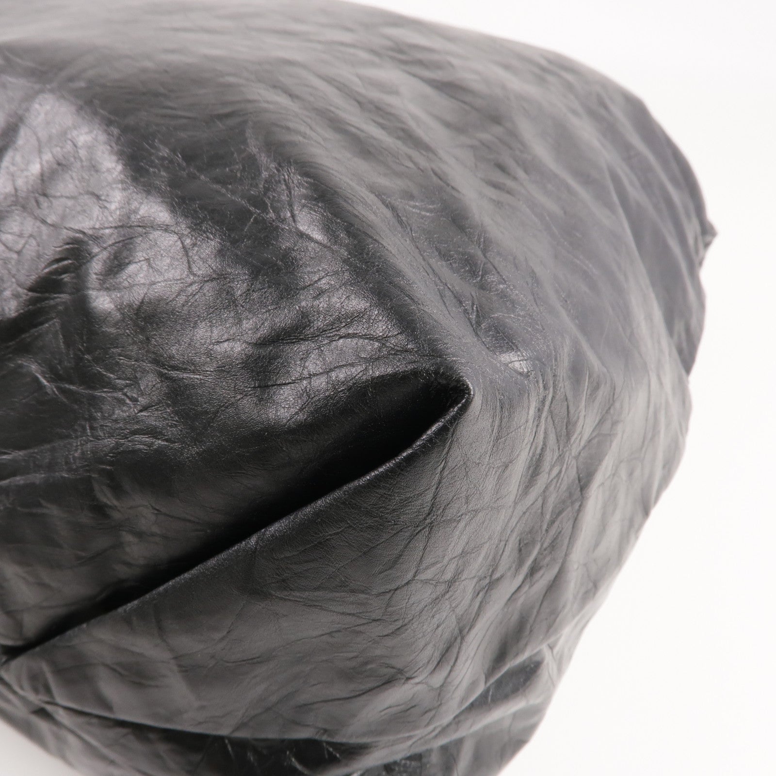 BALENCIAGA 牛皮皮革Crush Bag金扣鏈帶肩背袋