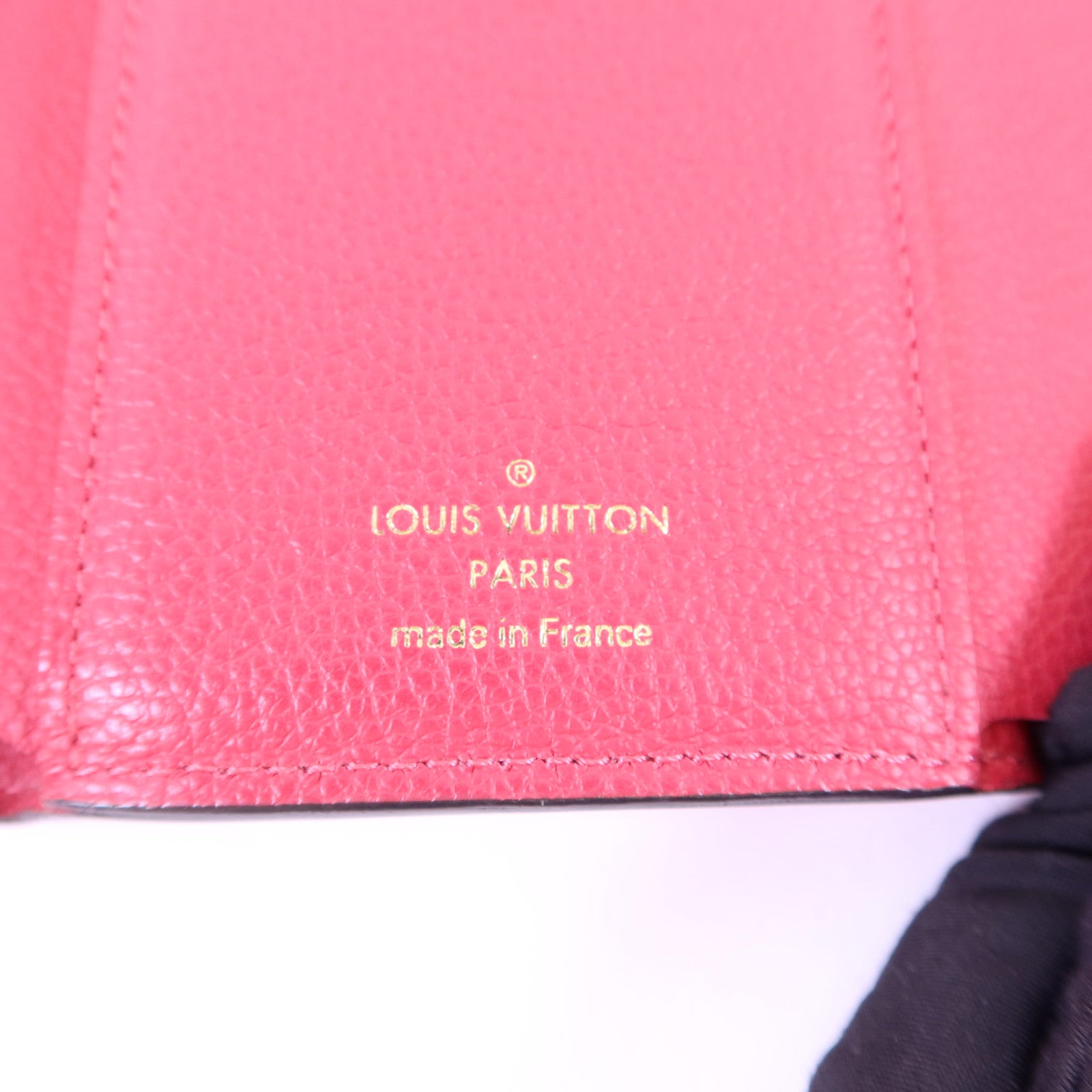 LOUIS VUITTON Monogram Empreinte Victorine金扣錢包