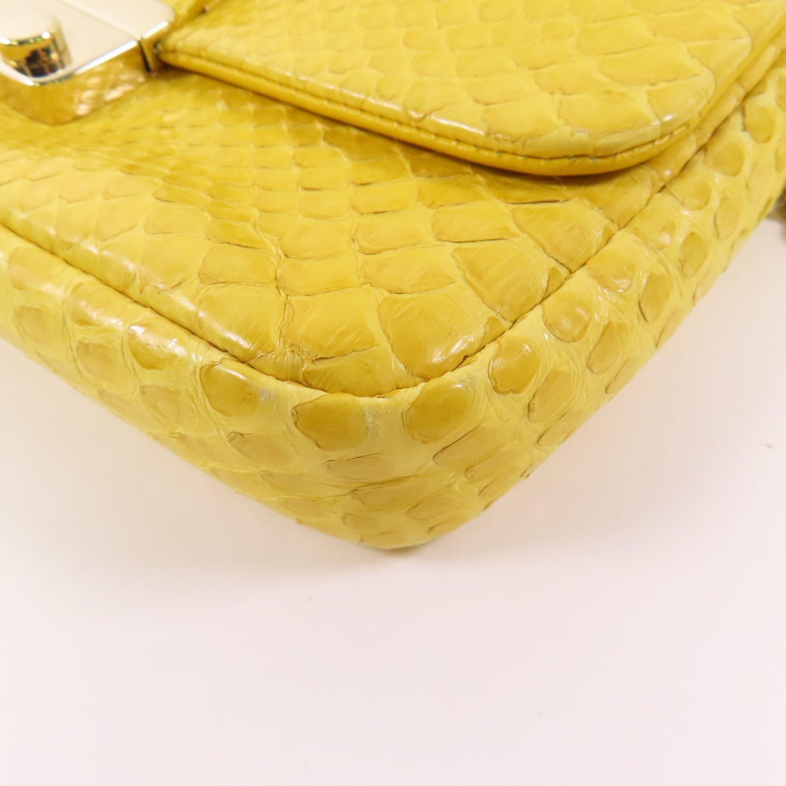 Dior 【激減優惠】蛇皮皮革New Lock金扣鏈帶肩背袋