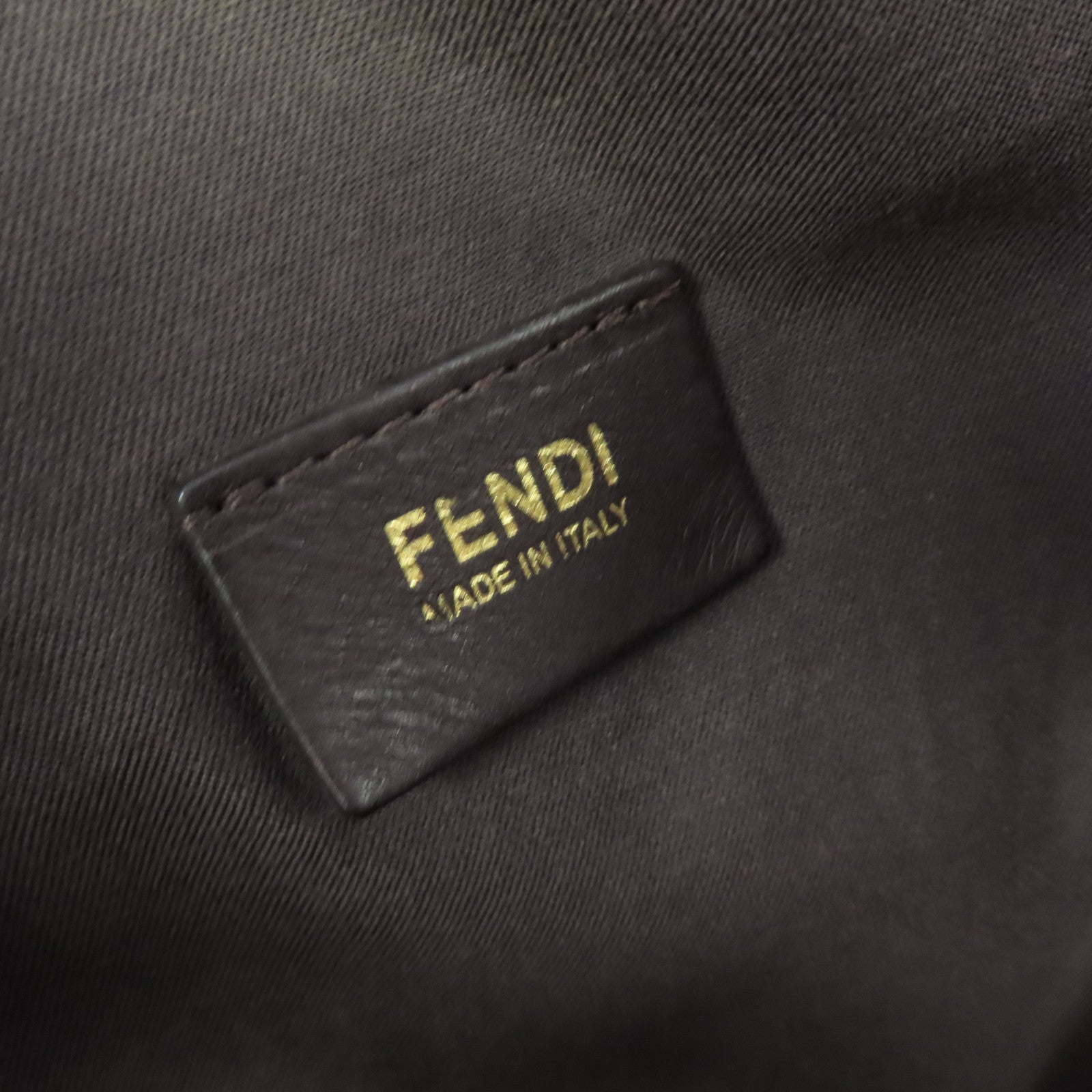 FENDI 帆布Zucca Tote Bag手挽袋啡色