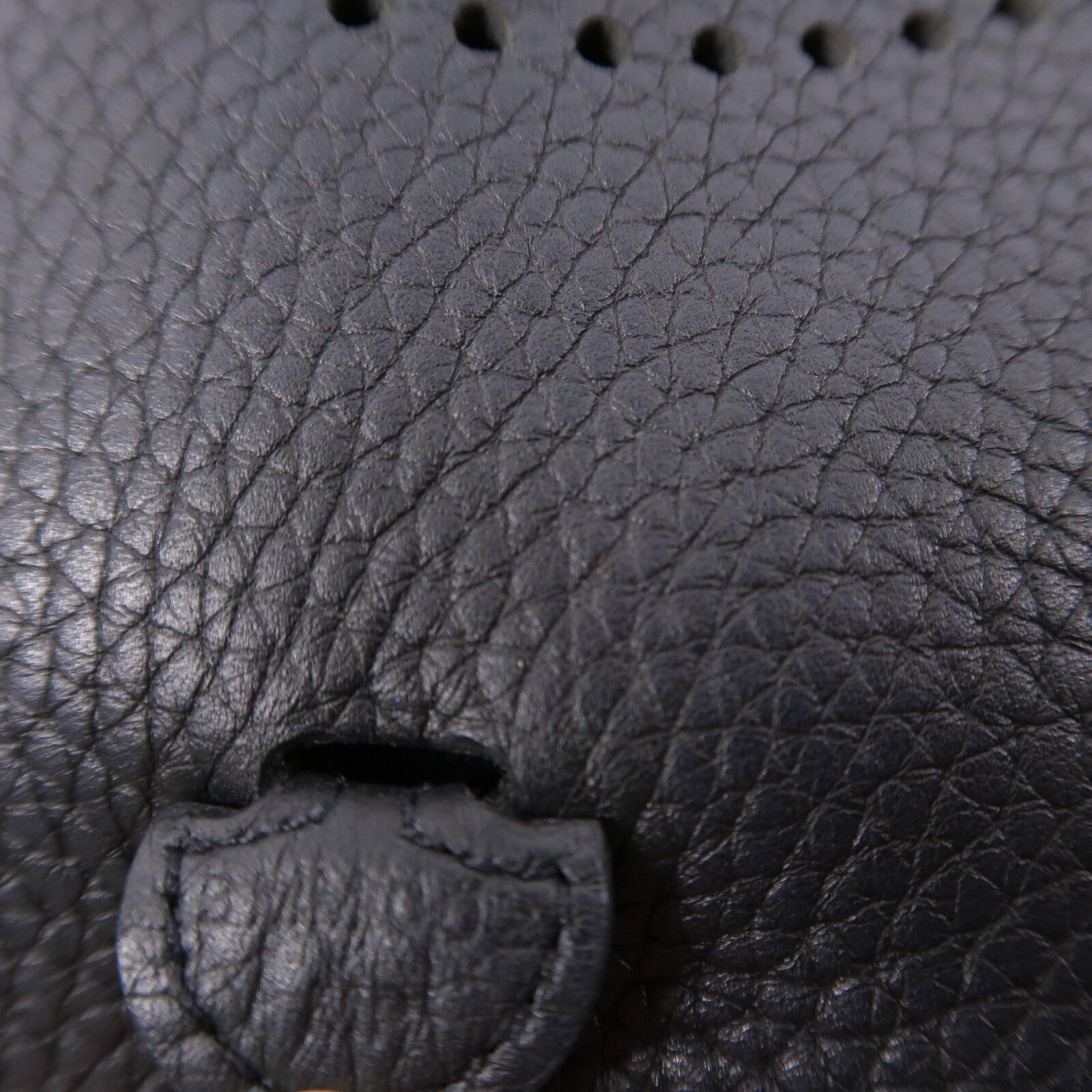 HERMES Clemence皮革Evelyne TPM肩背袋Noir
