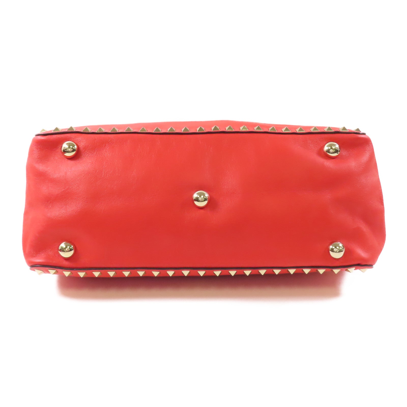 Valentino 牛皮皮革2way Shoulder Bag金扣手挽肩背兩用袋