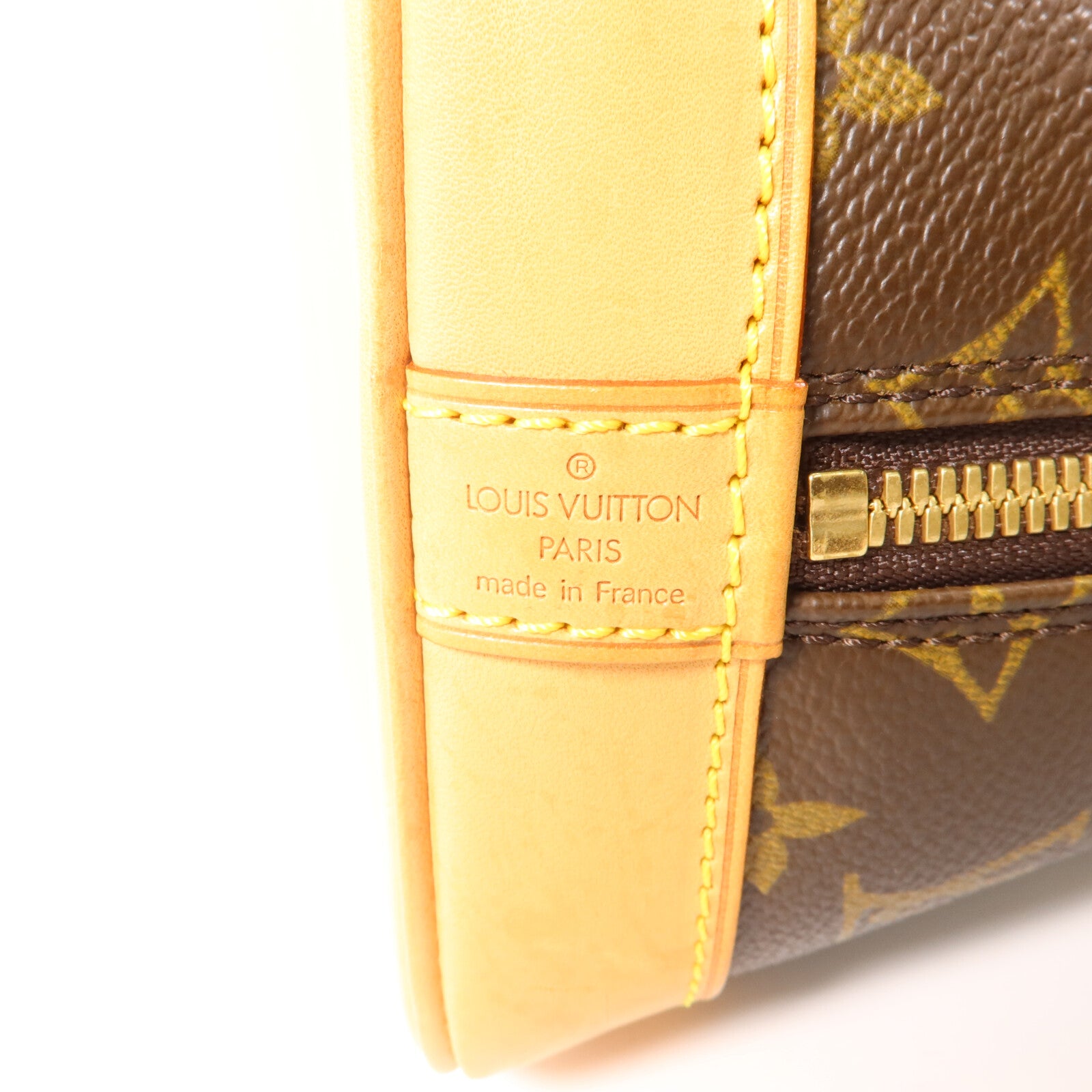 LOUIS VUITTON Monogram Alma PM金扣手挽袋