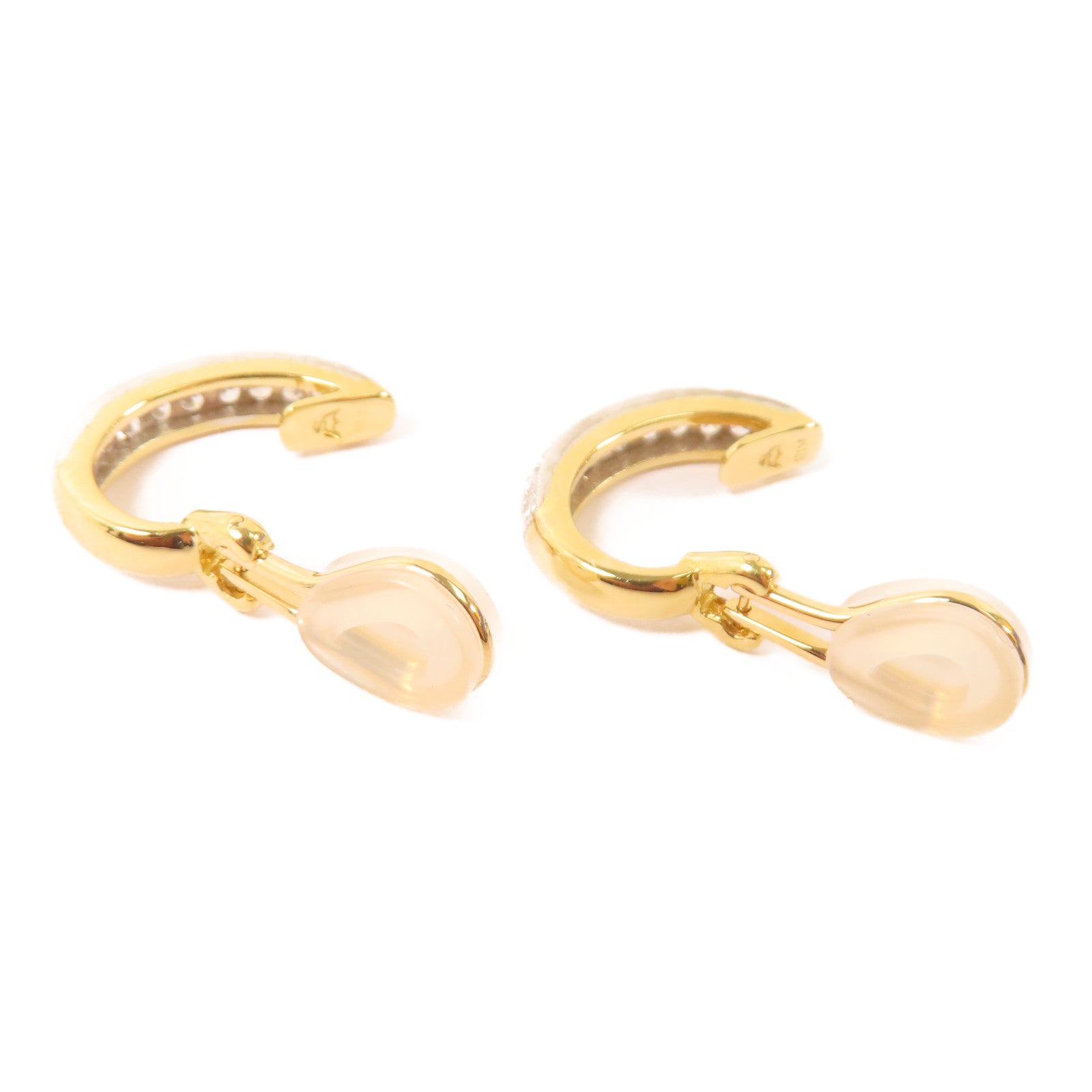 JEWELRY 18K黃金/白金Diamond Earrings鑽石耳環