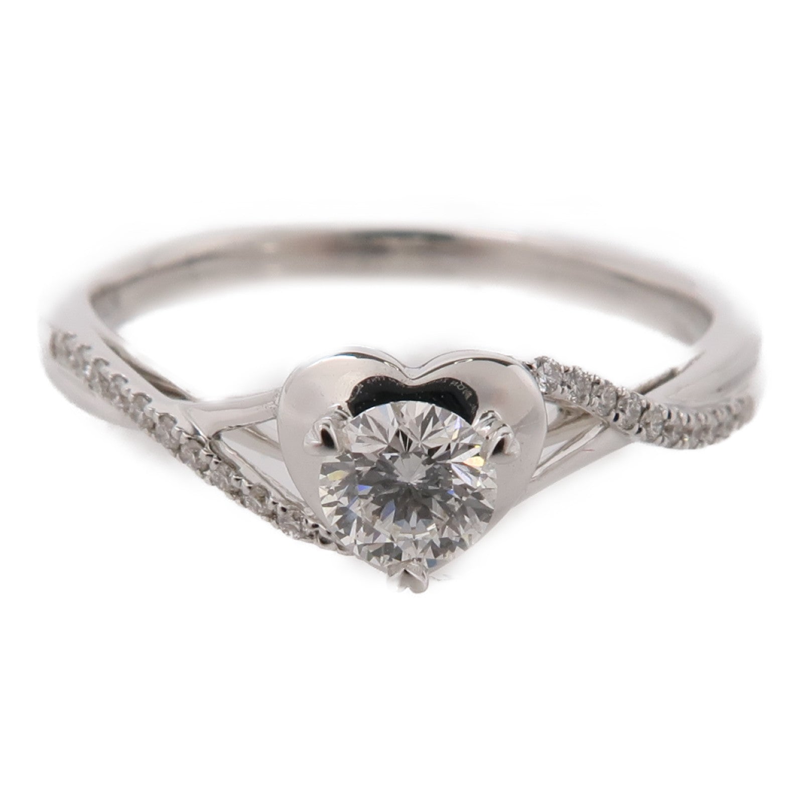 JEWELRY 18K白金Diamond Ring鑽石戒指US#6.5
