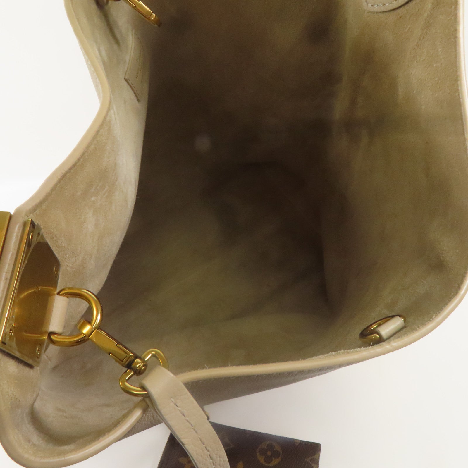 LOUIS VUITTON 牛皮皮革Low Key Hobo MM金扣肩背袋