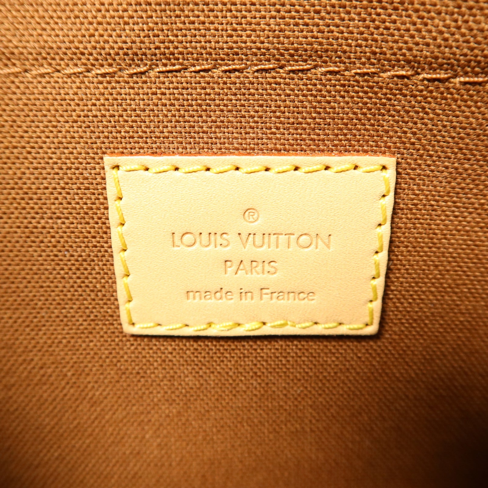 LOUIS VUITTON Monogram Multi Pochette Accessoires金扣手挽肩背兩用袋棕色