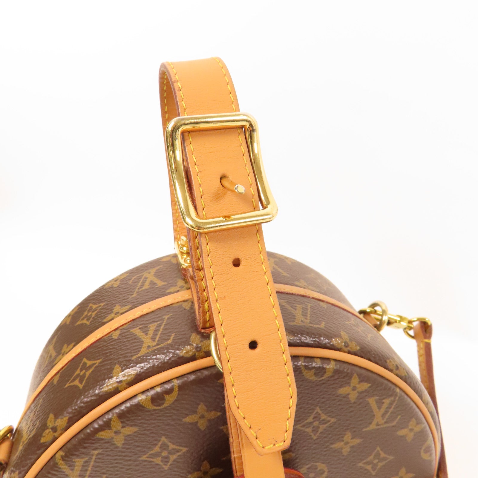 LOUIS VUITTON LV GHW Petite Boite Chapeau 2 Way Shoulder Bag Monogram M43514