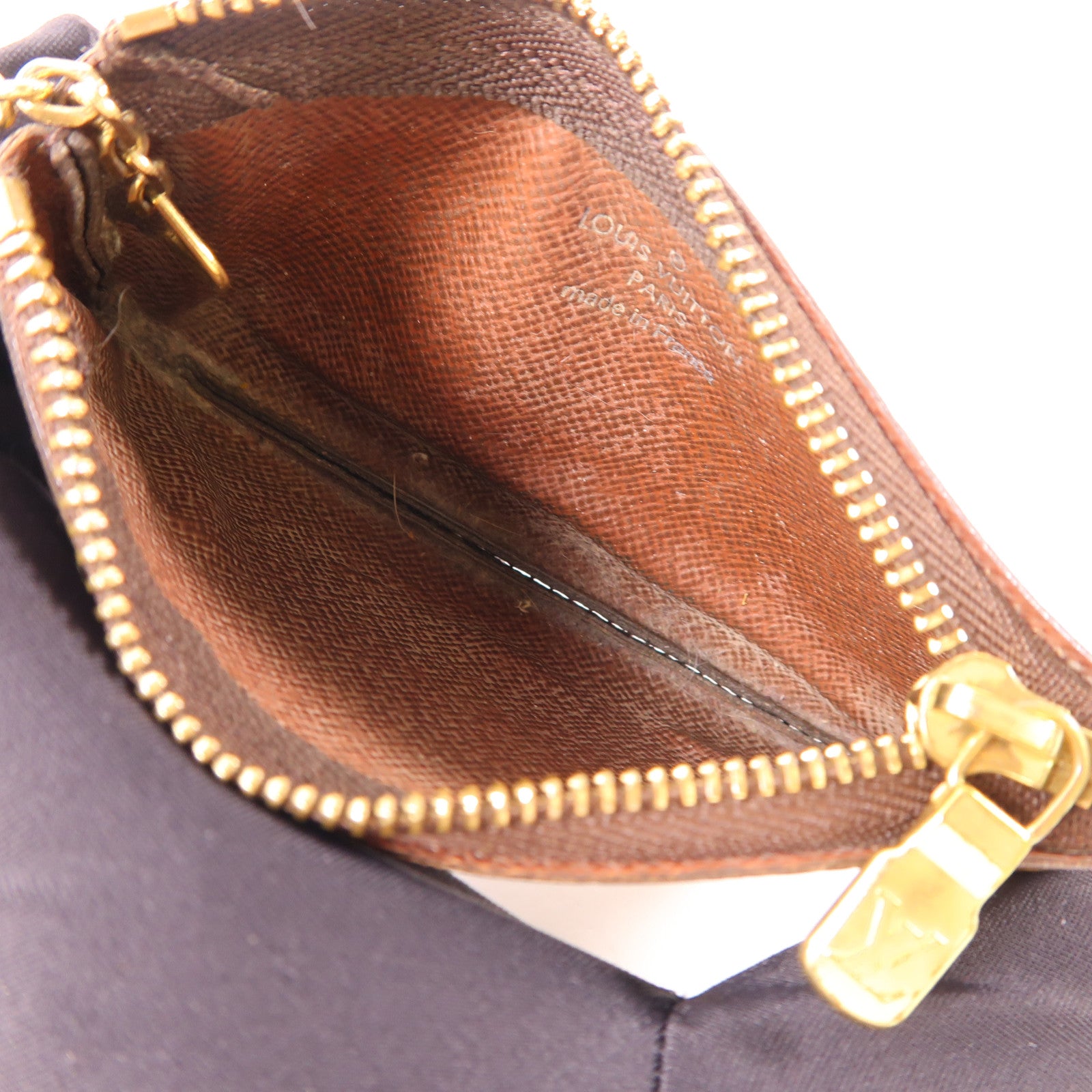 LOUIS VUITTON Monogram Key Pouch金扣鎖匙包