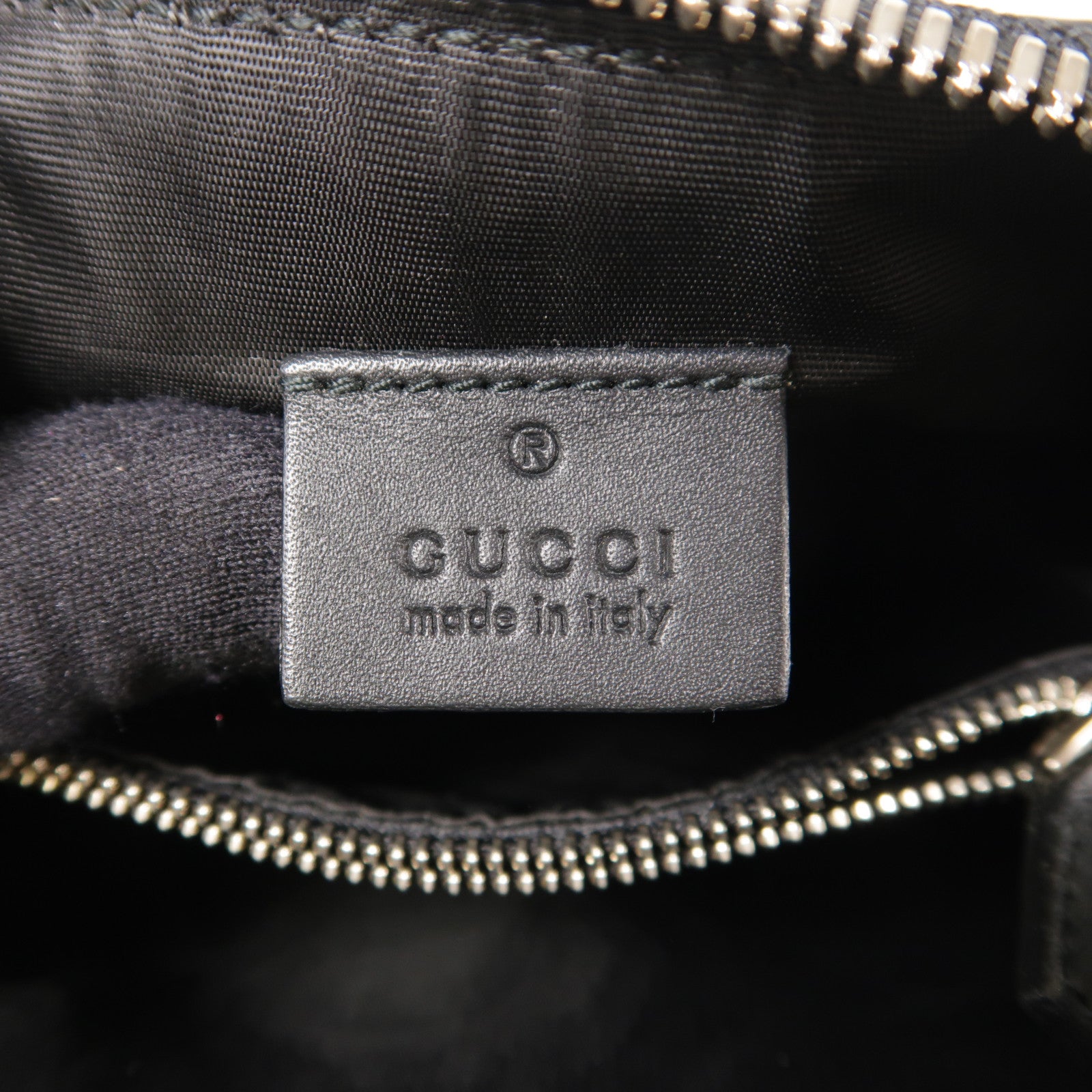 GUCCI GG Sega Mini Shoulder Bag Calfskin Leather Gold/Black