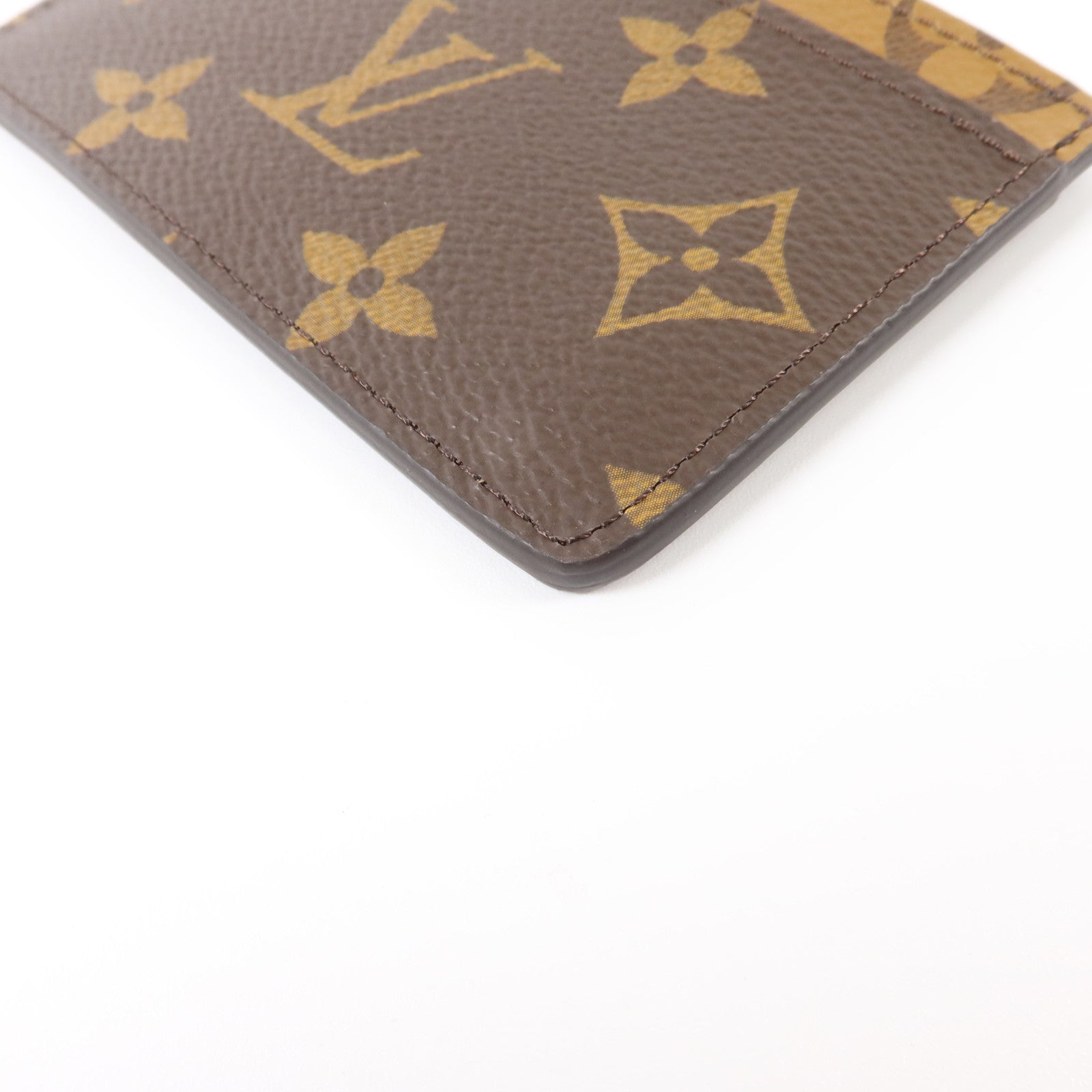 LOUIS VUITTON Monogram Reverse Card Holder卡片套