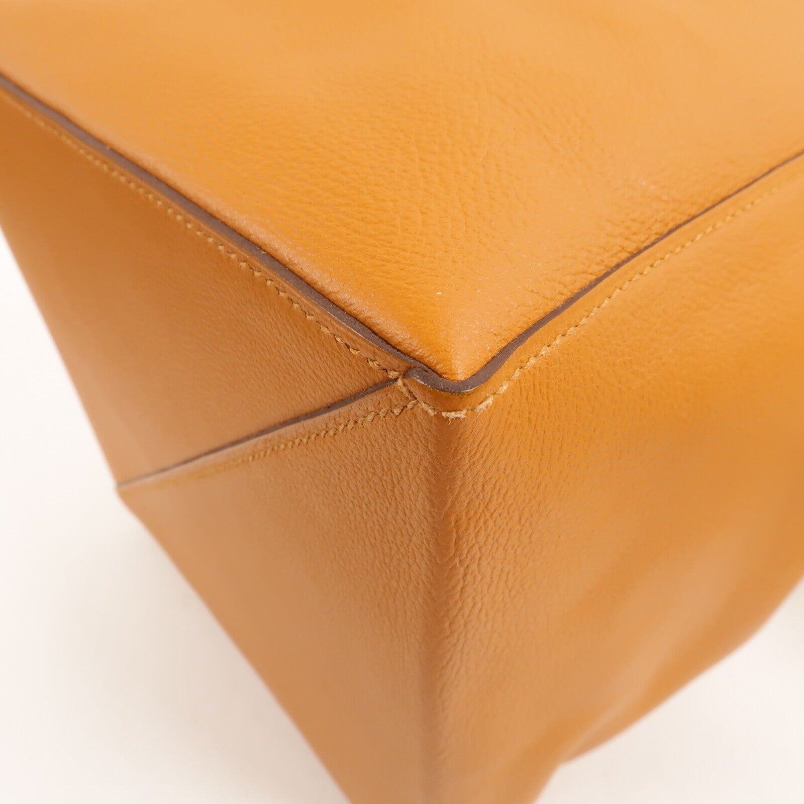 HERMES Evercolor皮革Licol 17肩背袋Toffee