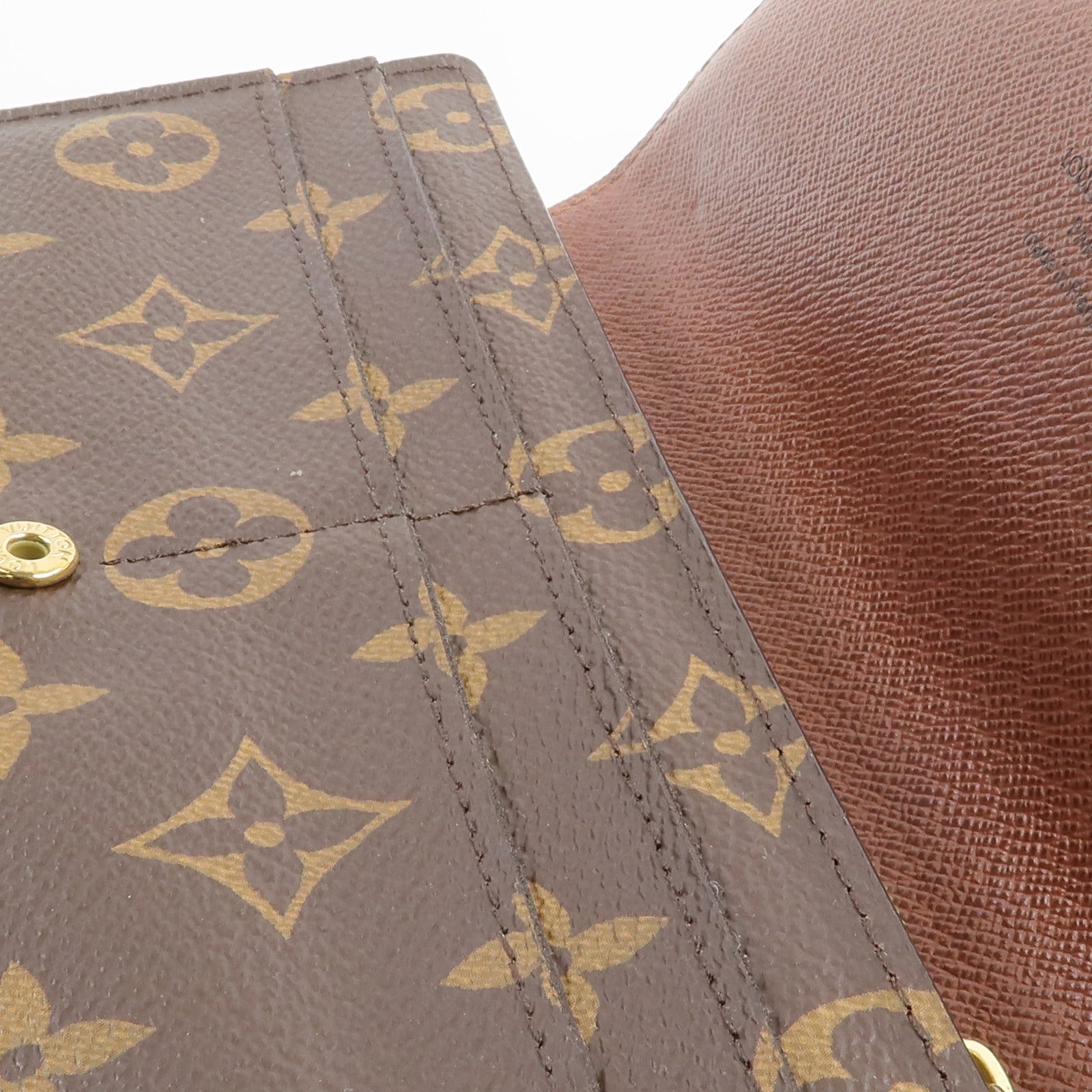 LOUIS VUITTON Monogram Portefeuille Sarah金扣長錢包
