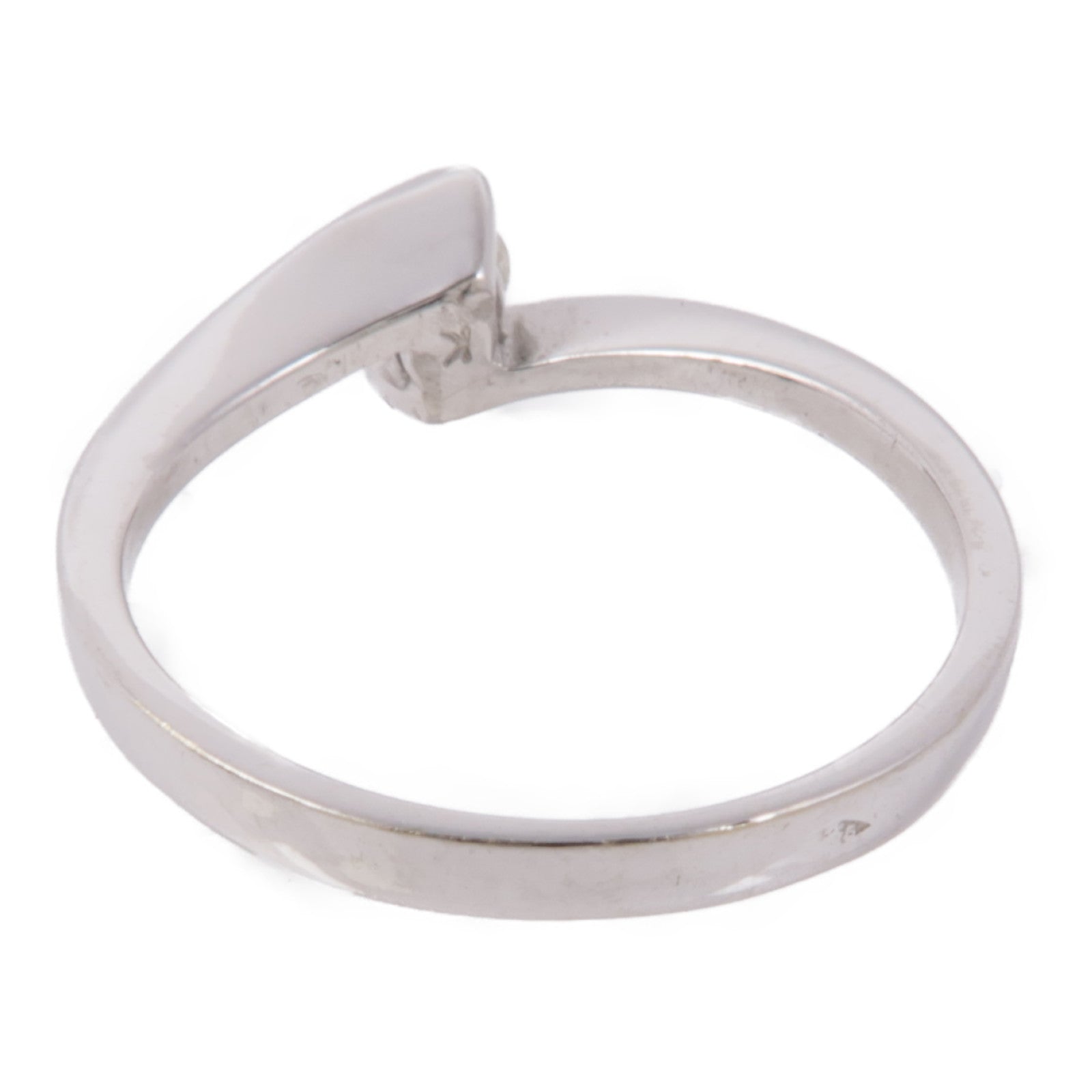 JEWELRY 【激減優惠】18K白金Diamond Ring鑽石戒指US#5.25