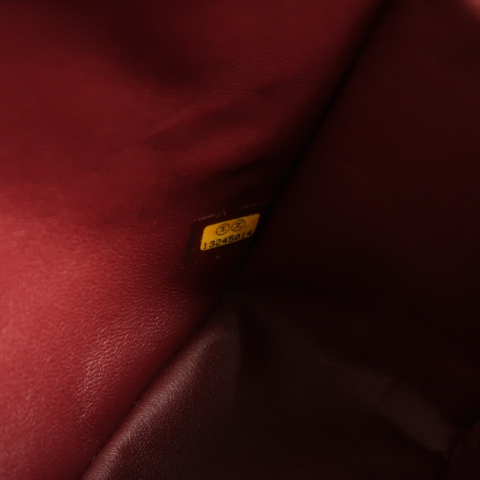 CHANEL 羊皮皮革Large Classic銀扣鏈帶肩背袋