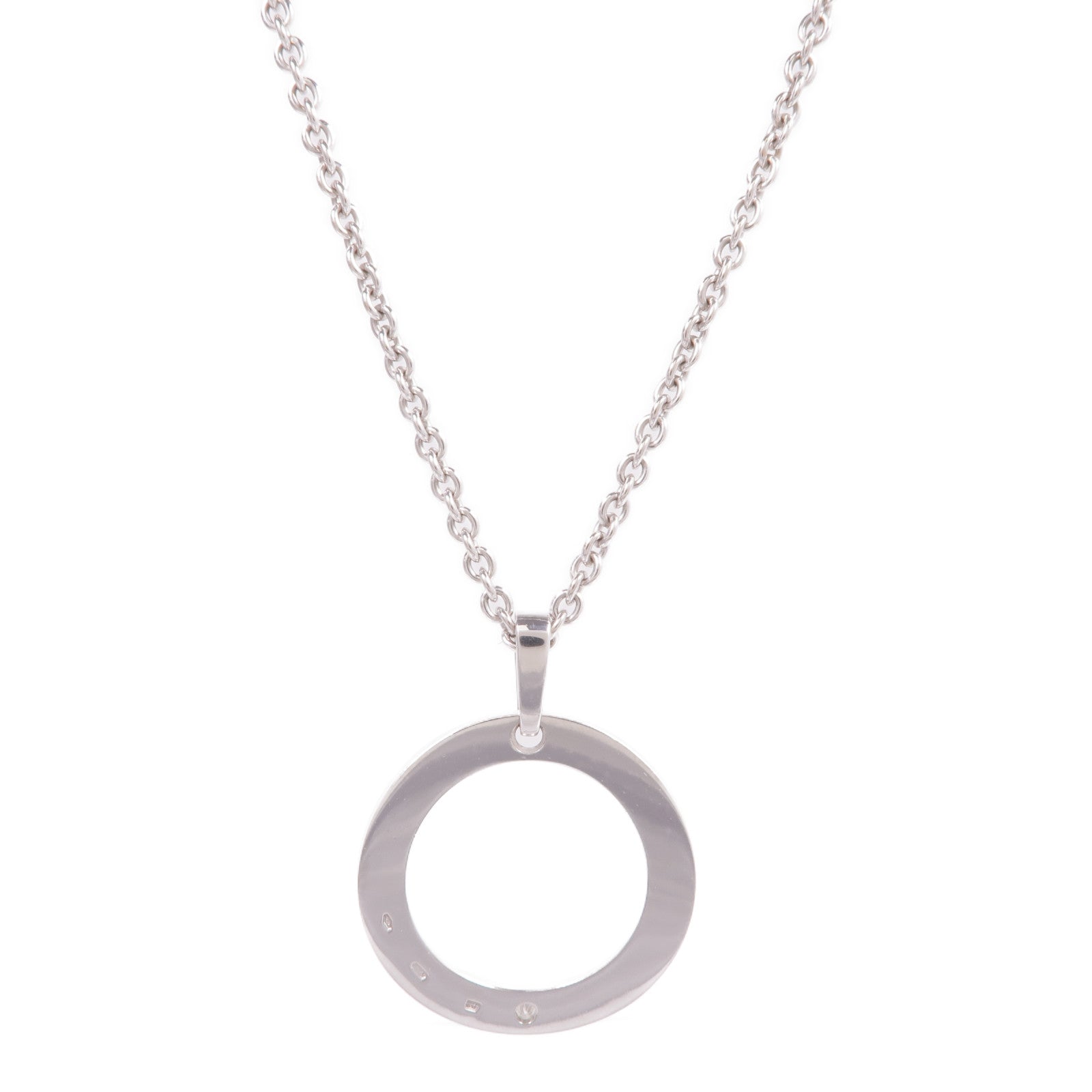 BVLGARI 18K白金Bvlgari Bvlgari Necklace鑽石項鍊