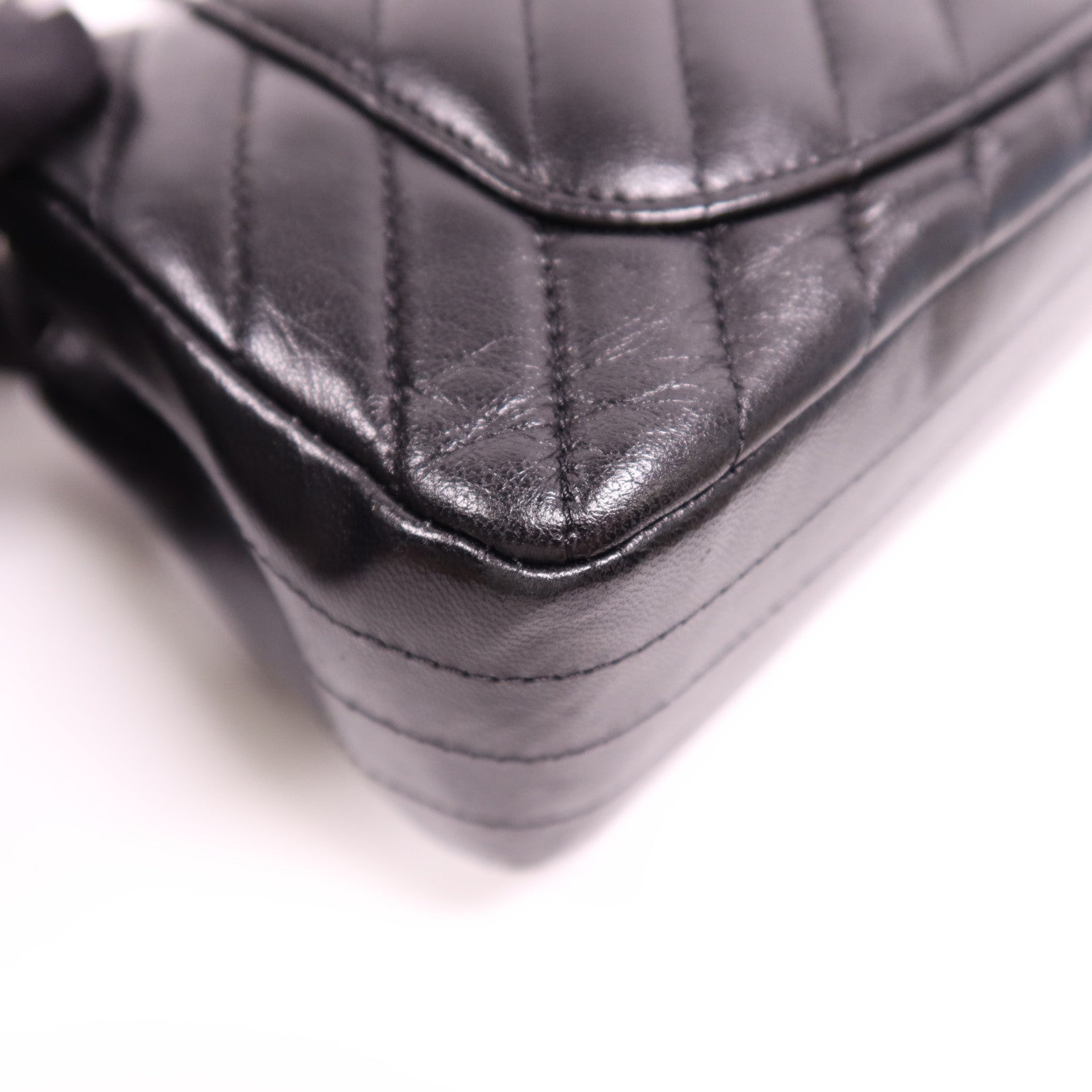 CHANEL 羊皮皮革Mini Classic 20肩背袋