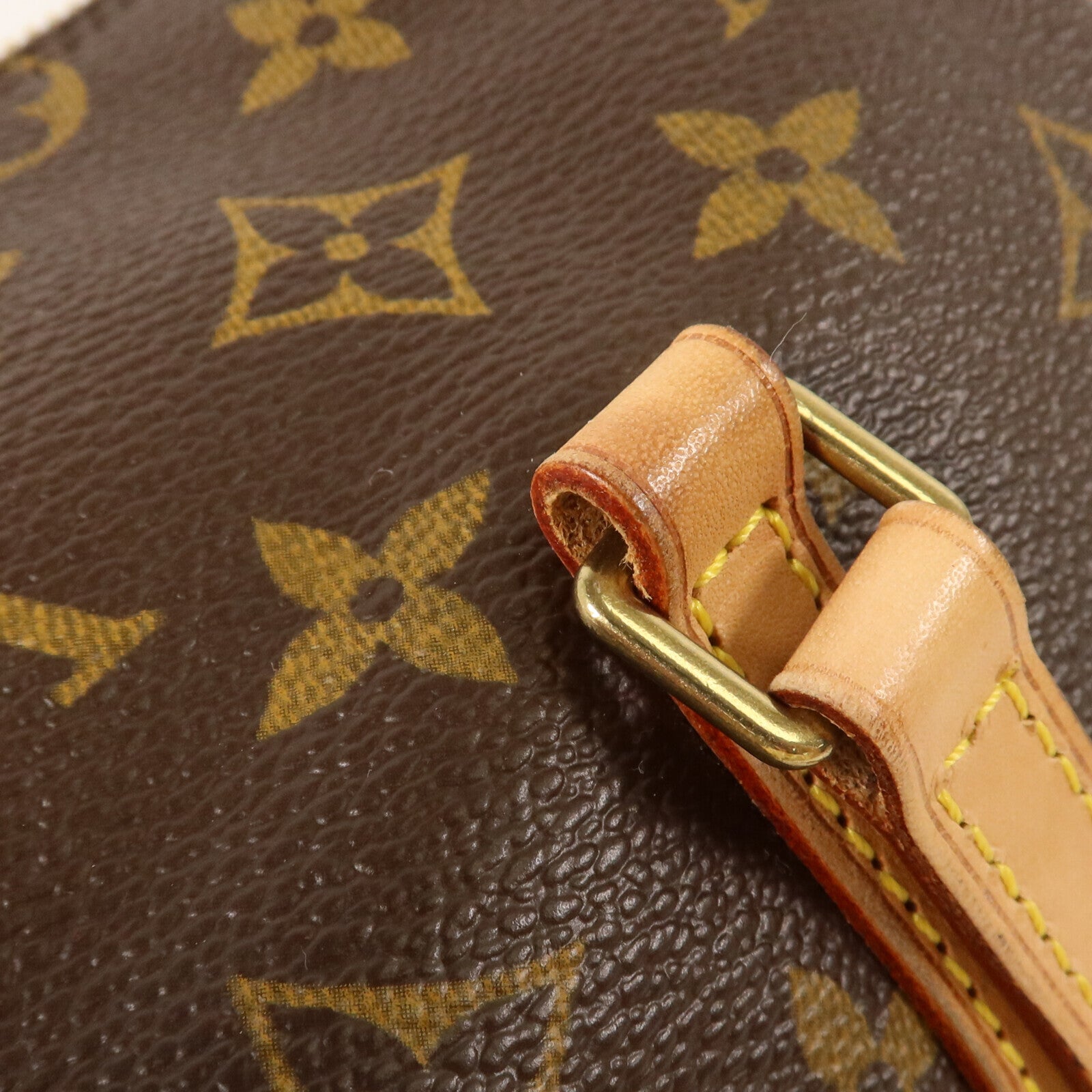 LOUIS VUITTON Monogram Papillon PM金扣手挽袋