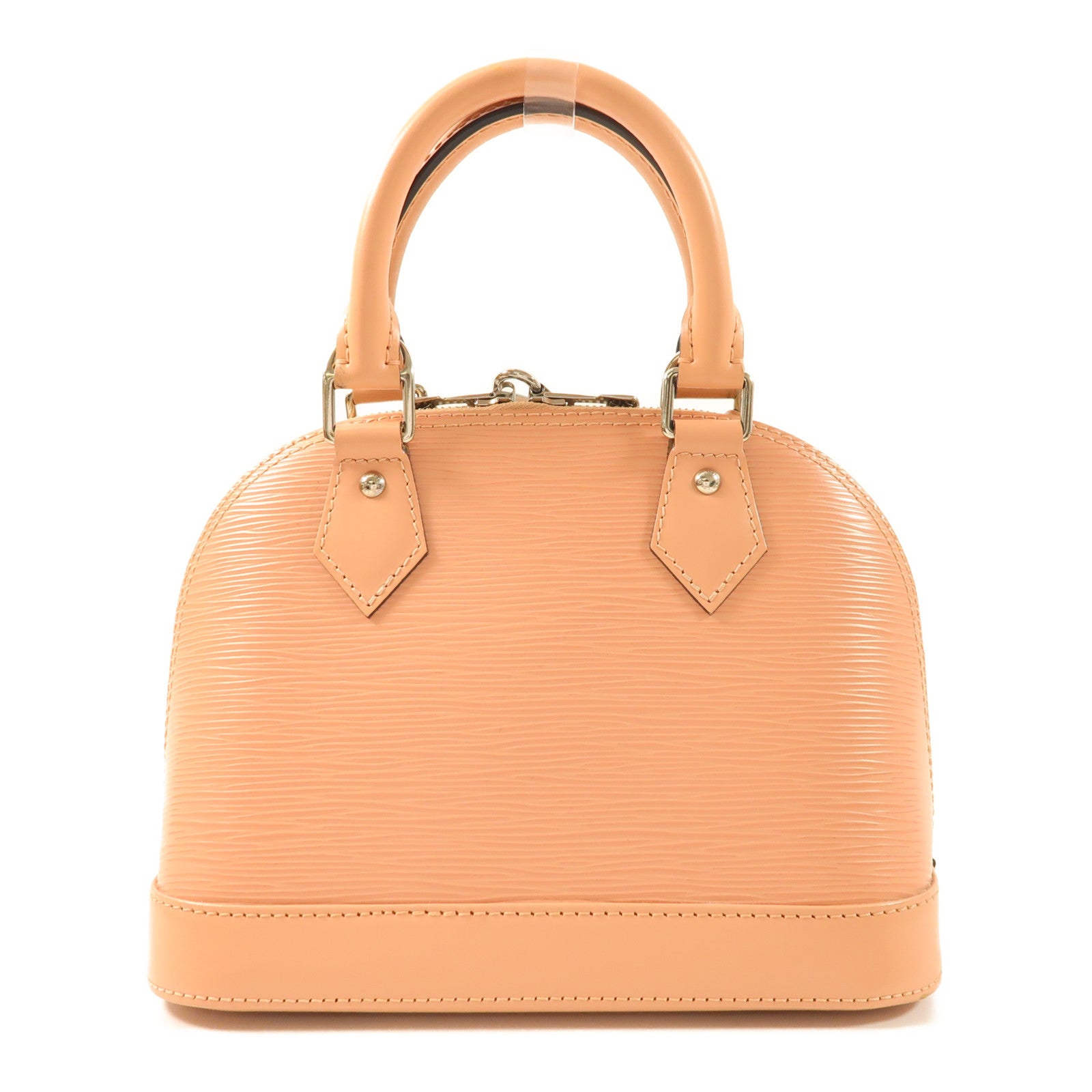 LOUIS VUITTON Epi Alma BB銀扣手挽肩背兩用袋