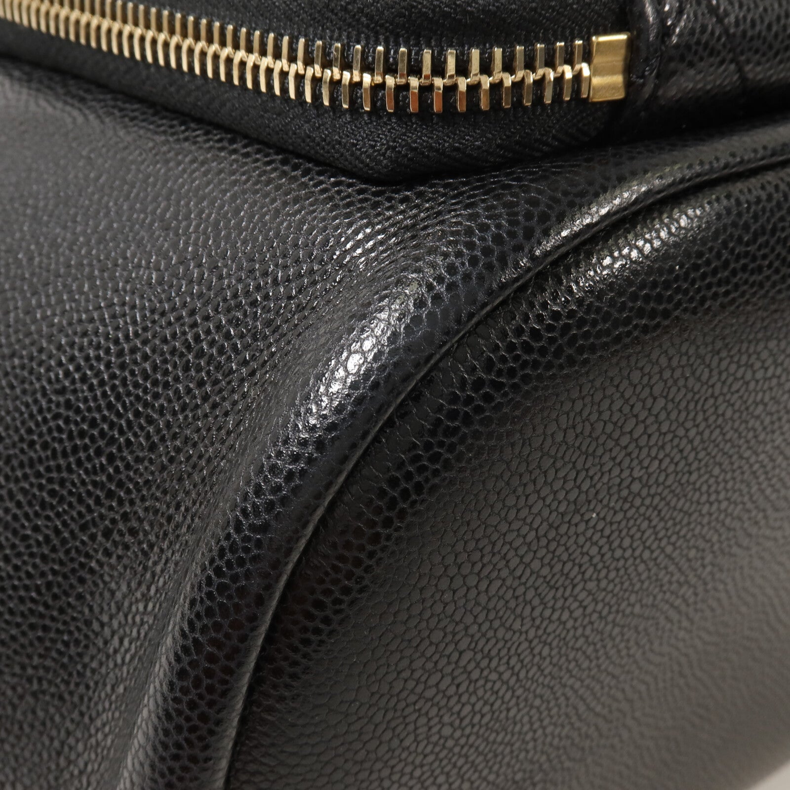 CHANEL 牛皮皮革Affinity Backpack鏈帶背包