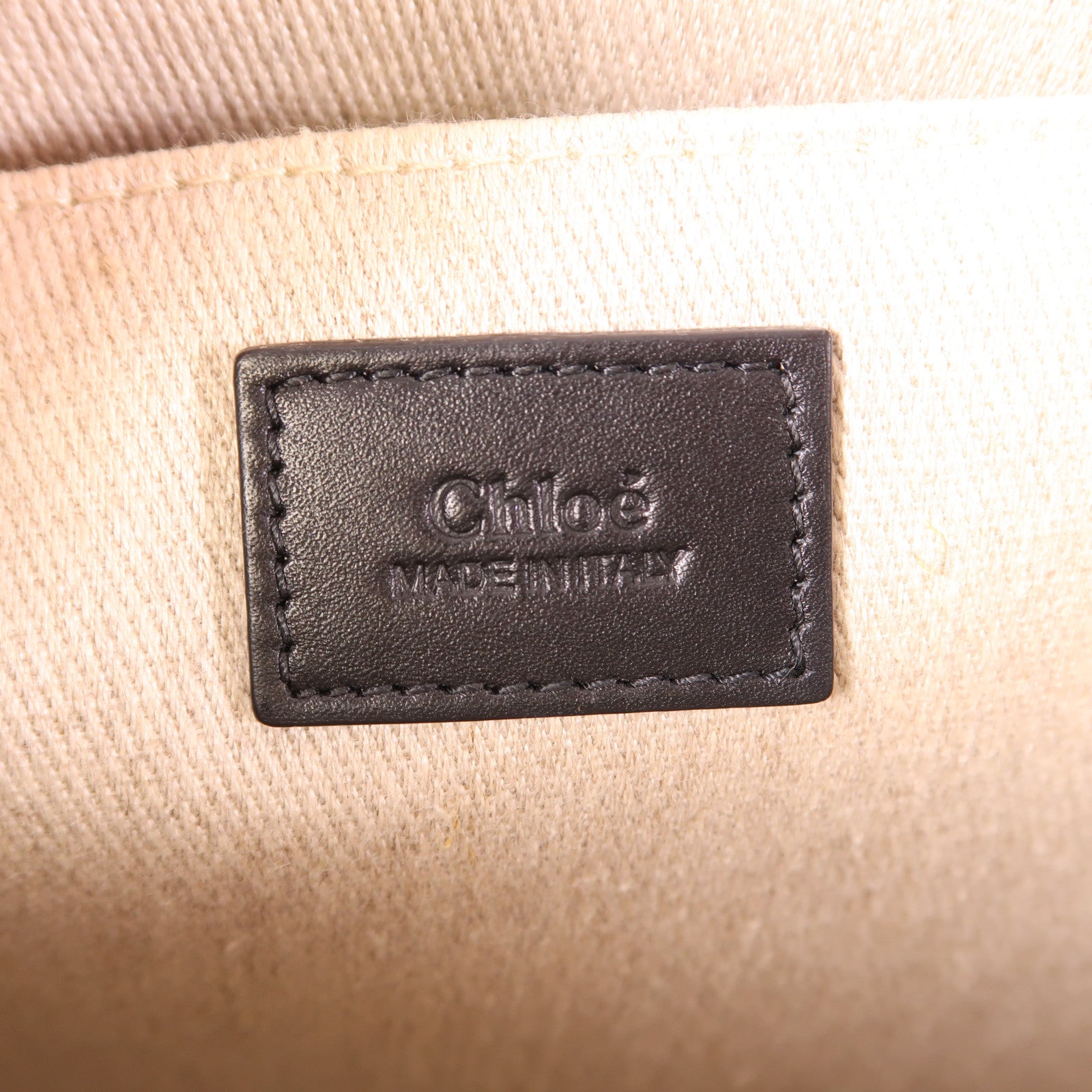 Chloe 牛皮皮革Medium Woody Tote Bag肩背袋