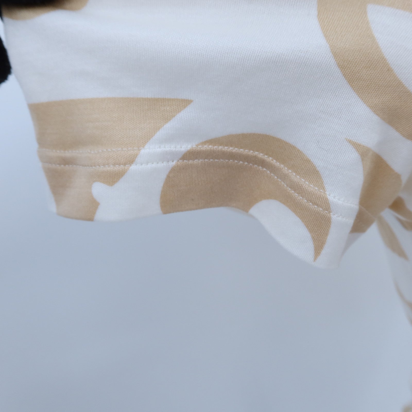 HERMES Silk Short-Sleeve Top上衣