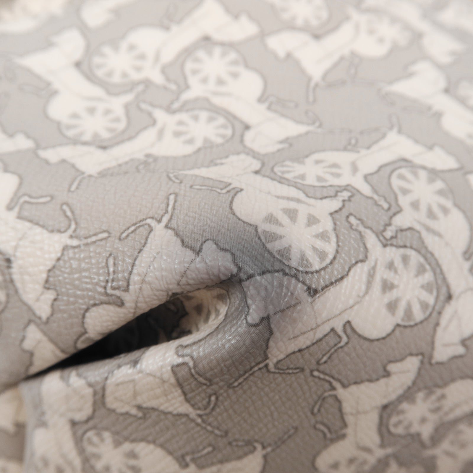 CELINE 塗層帆布Tote Bag銀扣手挽袋