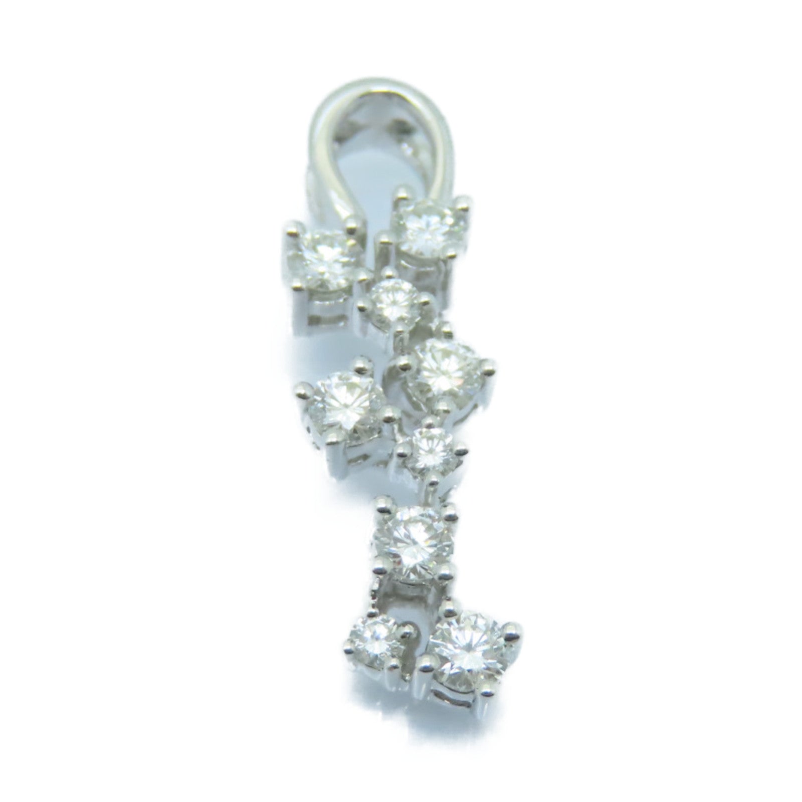 JEWELRY 【激減優惠】18K白金Diamond Pendant 0.38ct鑽石吊墜
