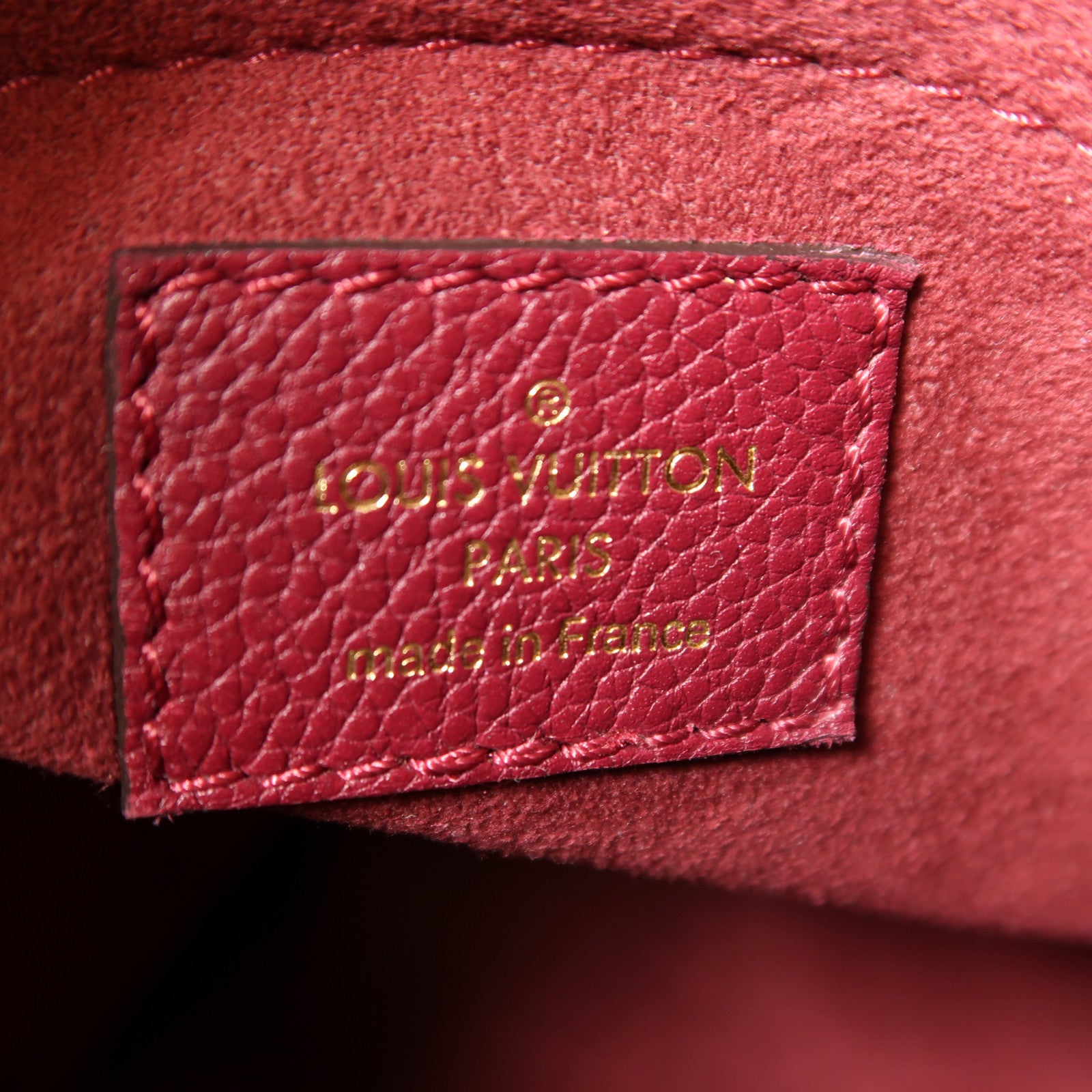 LOUIS VUITTON Monogram Pallas BB金扣手挽肩背兩用袋棕色/紫色