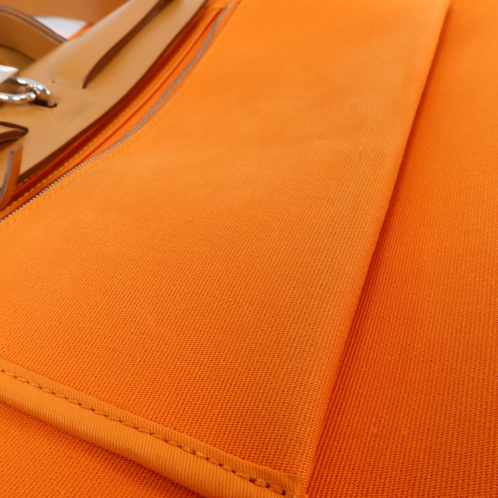 HERMES 帆布Herbag PM手挽肩背兩用袋Orange