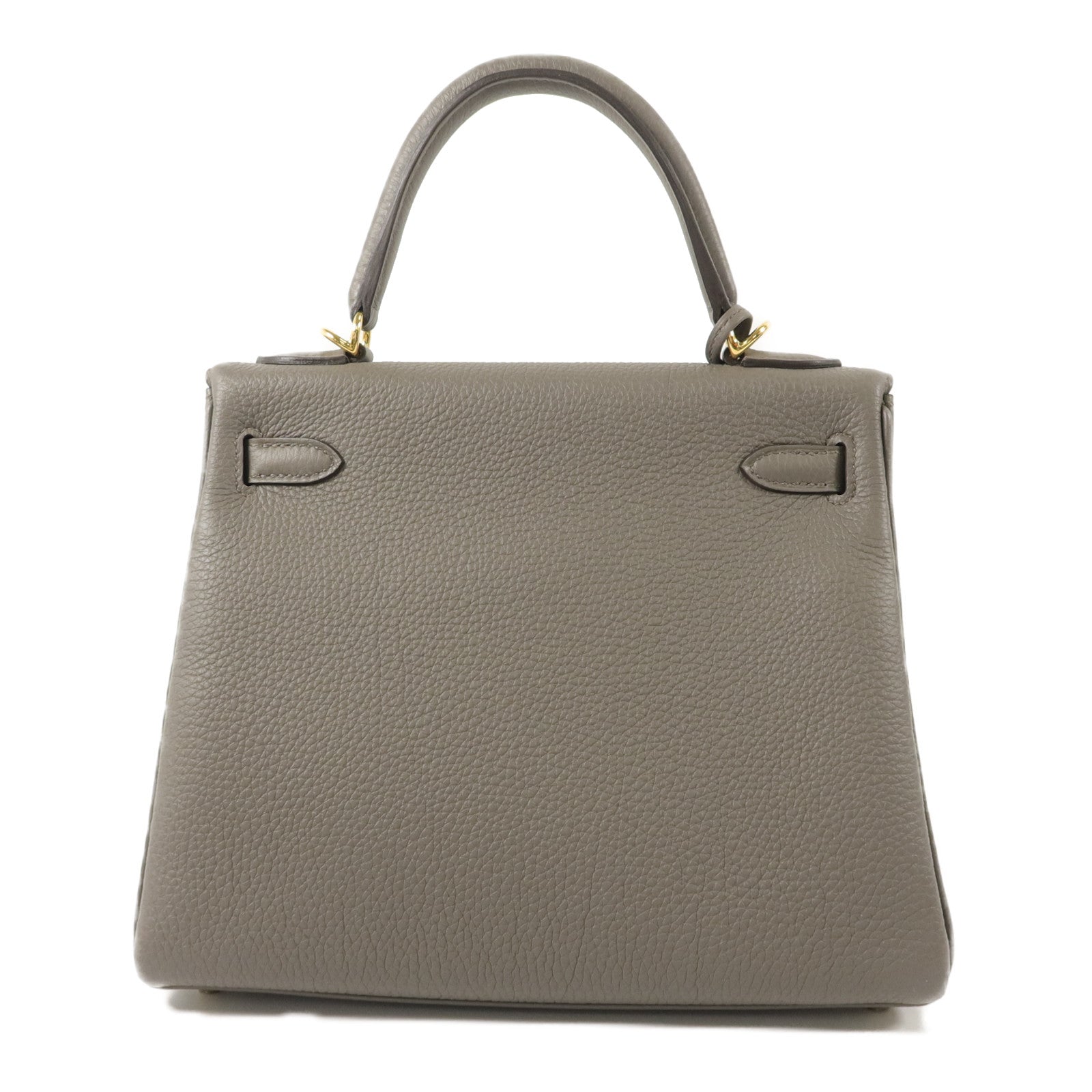 HERMES Togo皮革Kelly 25手挽肩背兩用袋Etain