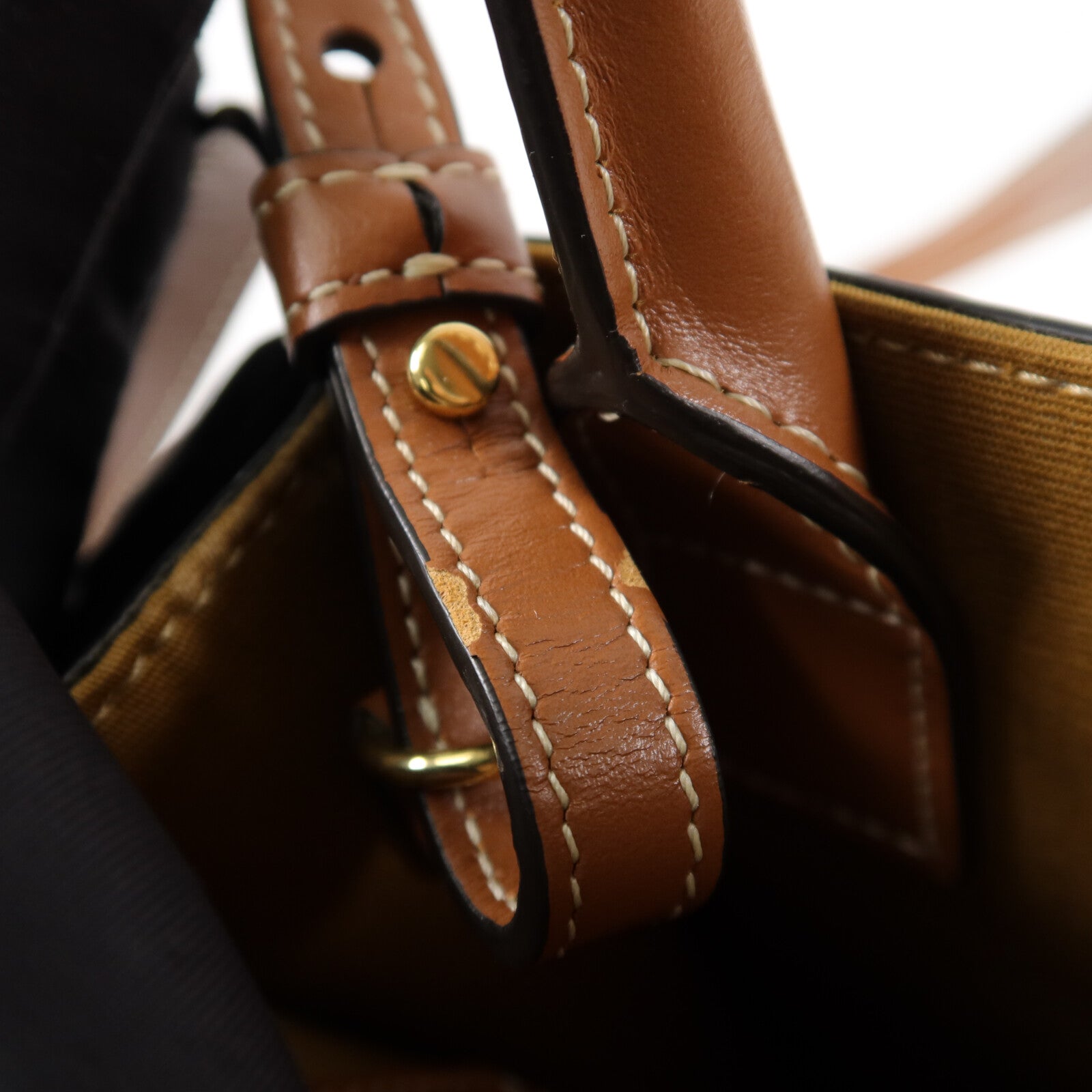CELINE 塗層帆布Mini Vertical Cabas手挽肩背兩用袋